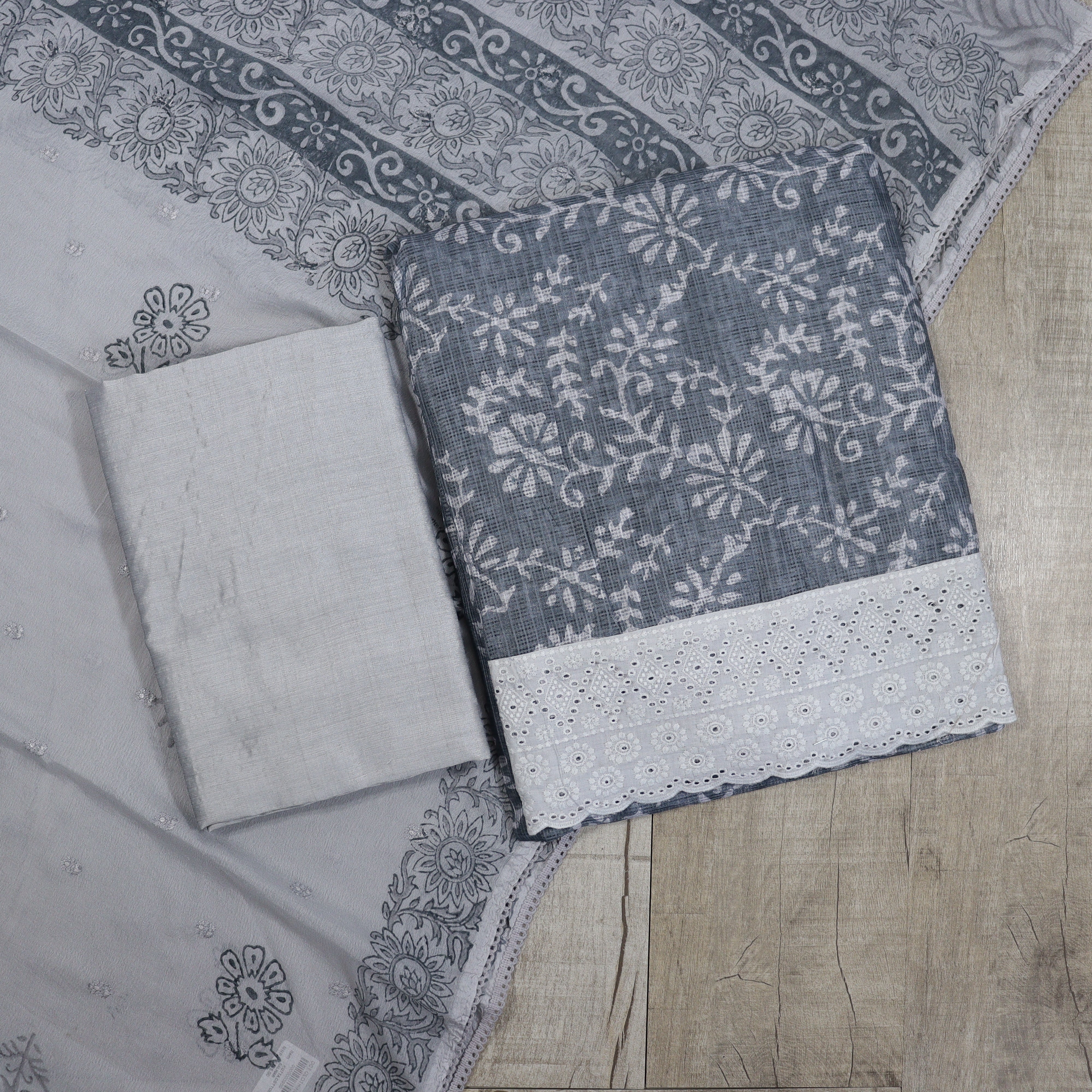 Load image into Gallery viewer, Silk Kota Unstitched Suit-3950