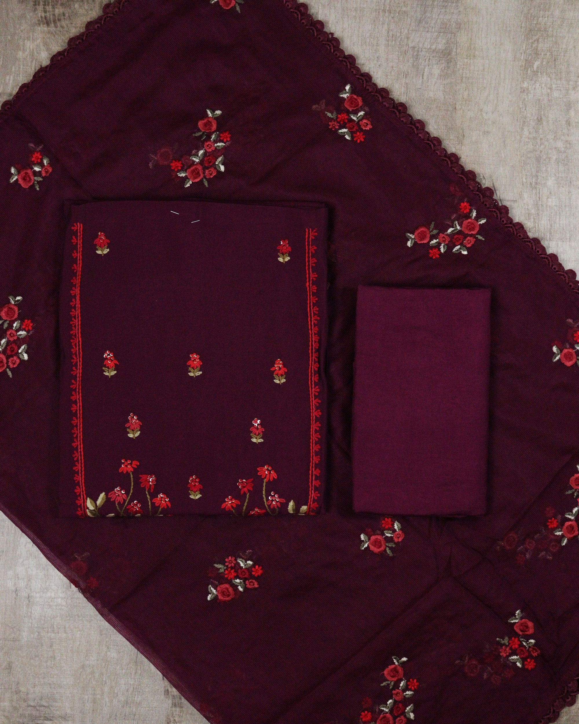 Load image into Gallery viewer, Chanderi Unstitched Suit- 00192