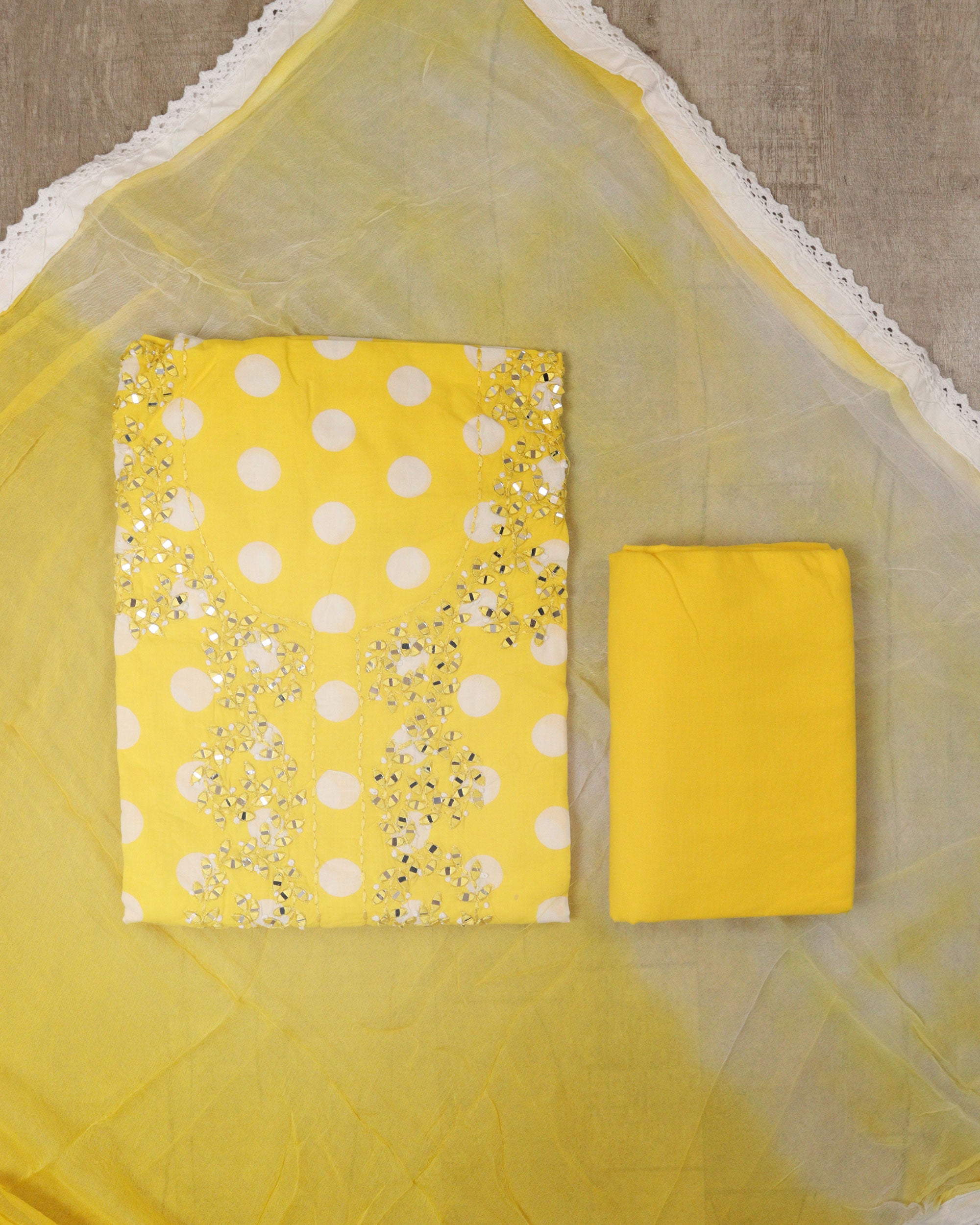 Load image into Gallery viewer, Pure Cotton Unstitched Suit- 0380