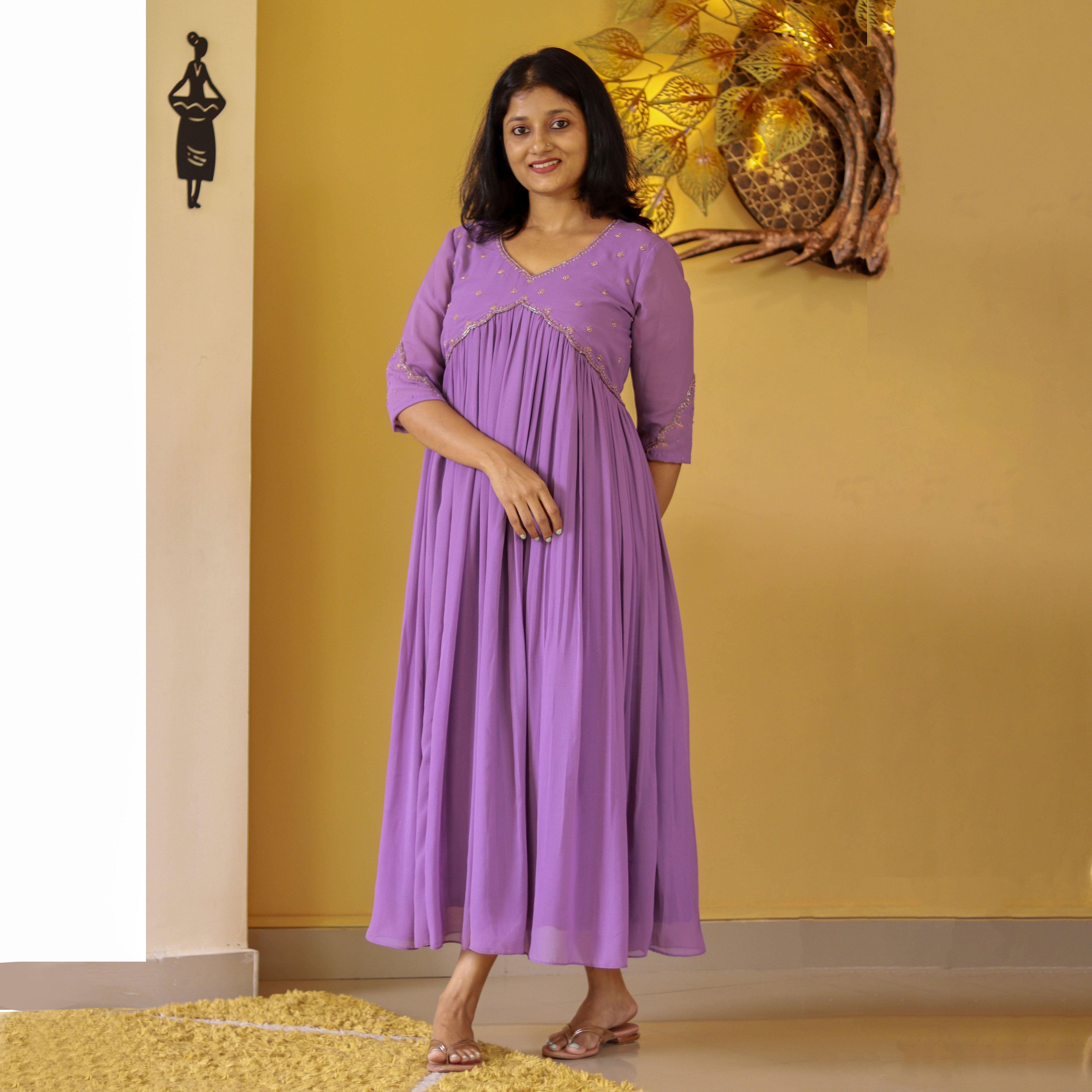 Load image into Gallery viewer, Georgette Designer  Wear Kurti PRE ORDER -3929