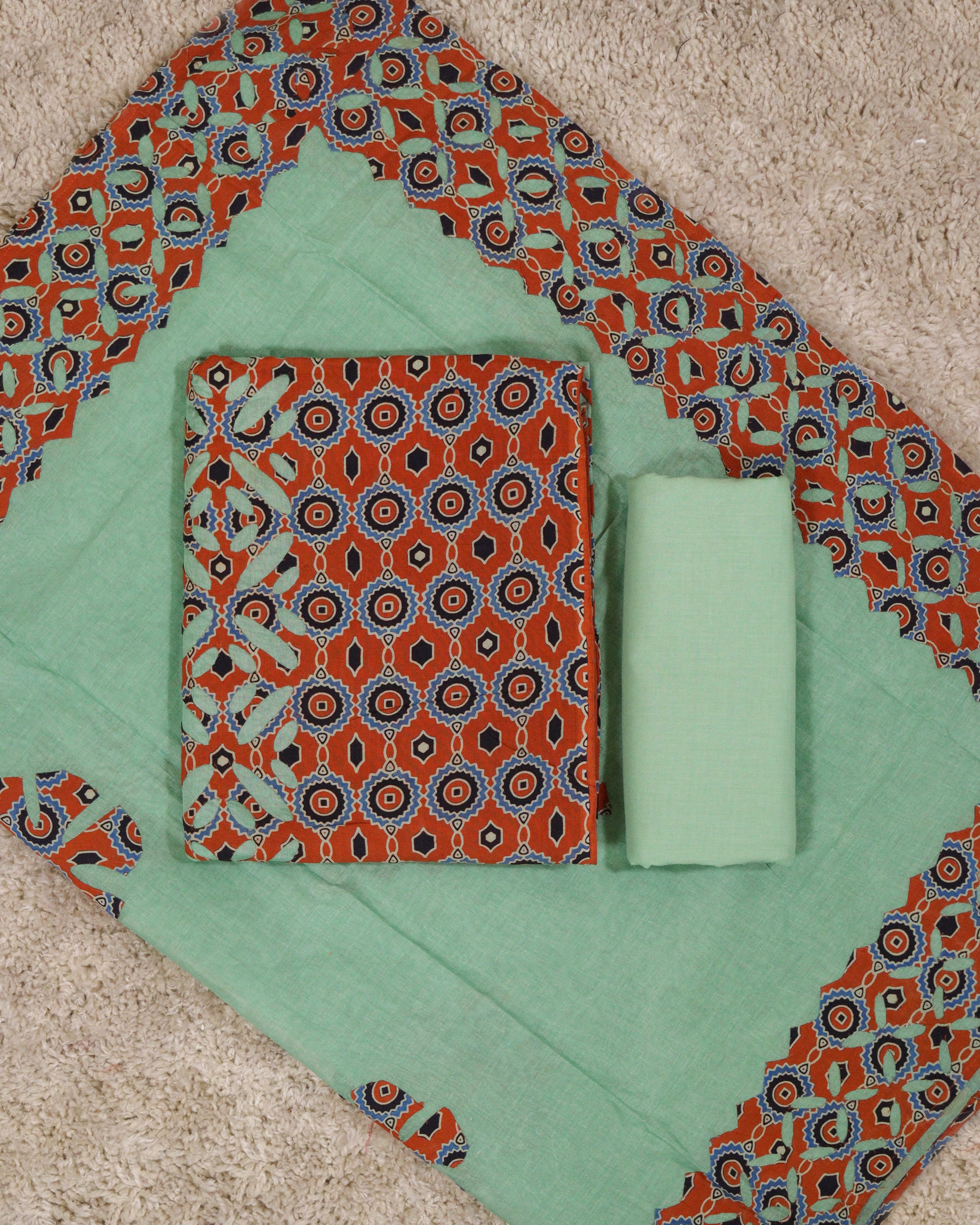 Load image into Gallery viewer, Pure Cotton Unstitched Suit-4416