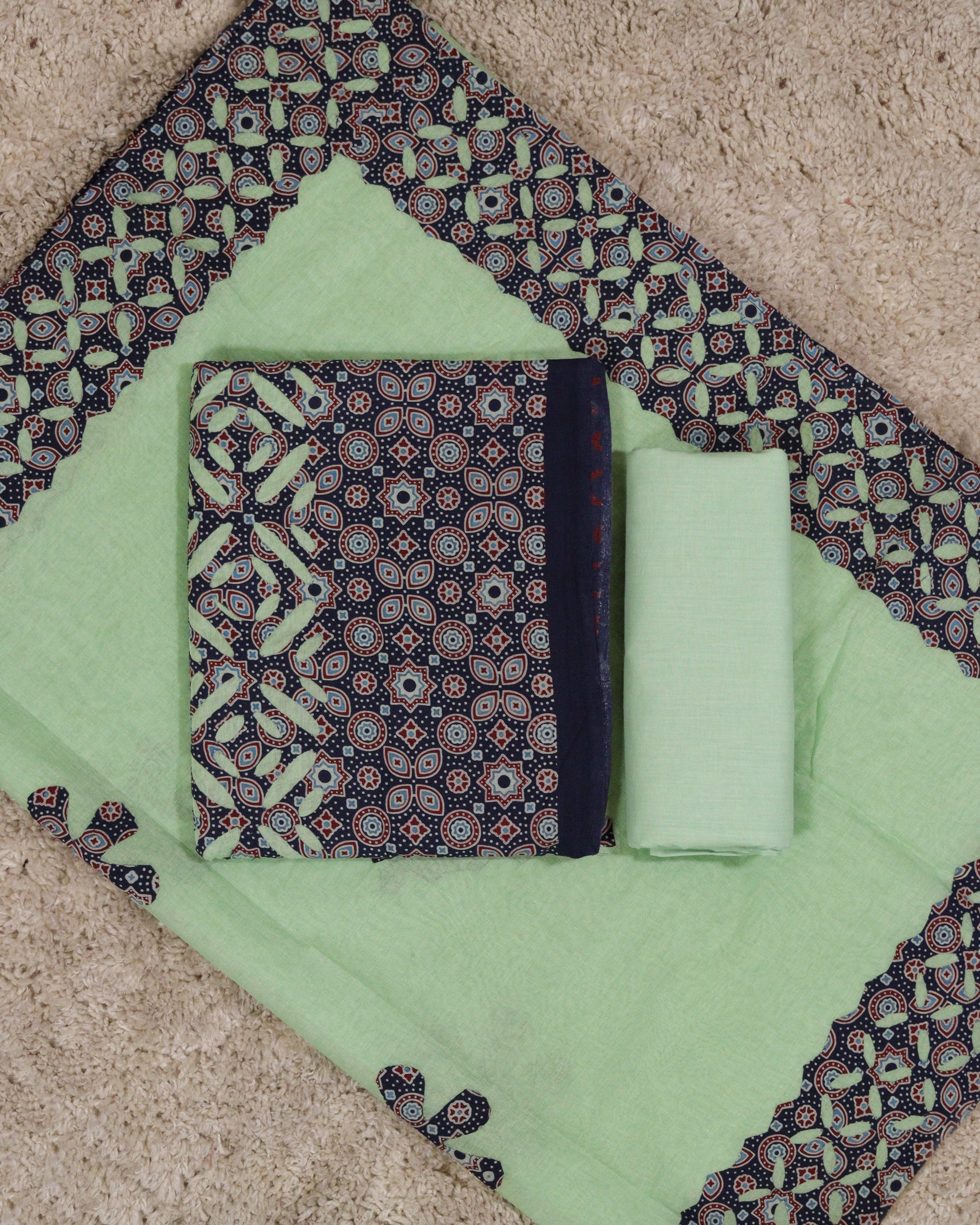 Load image into Gallery viewer, Pure Cotton Unstitched Suit-4416