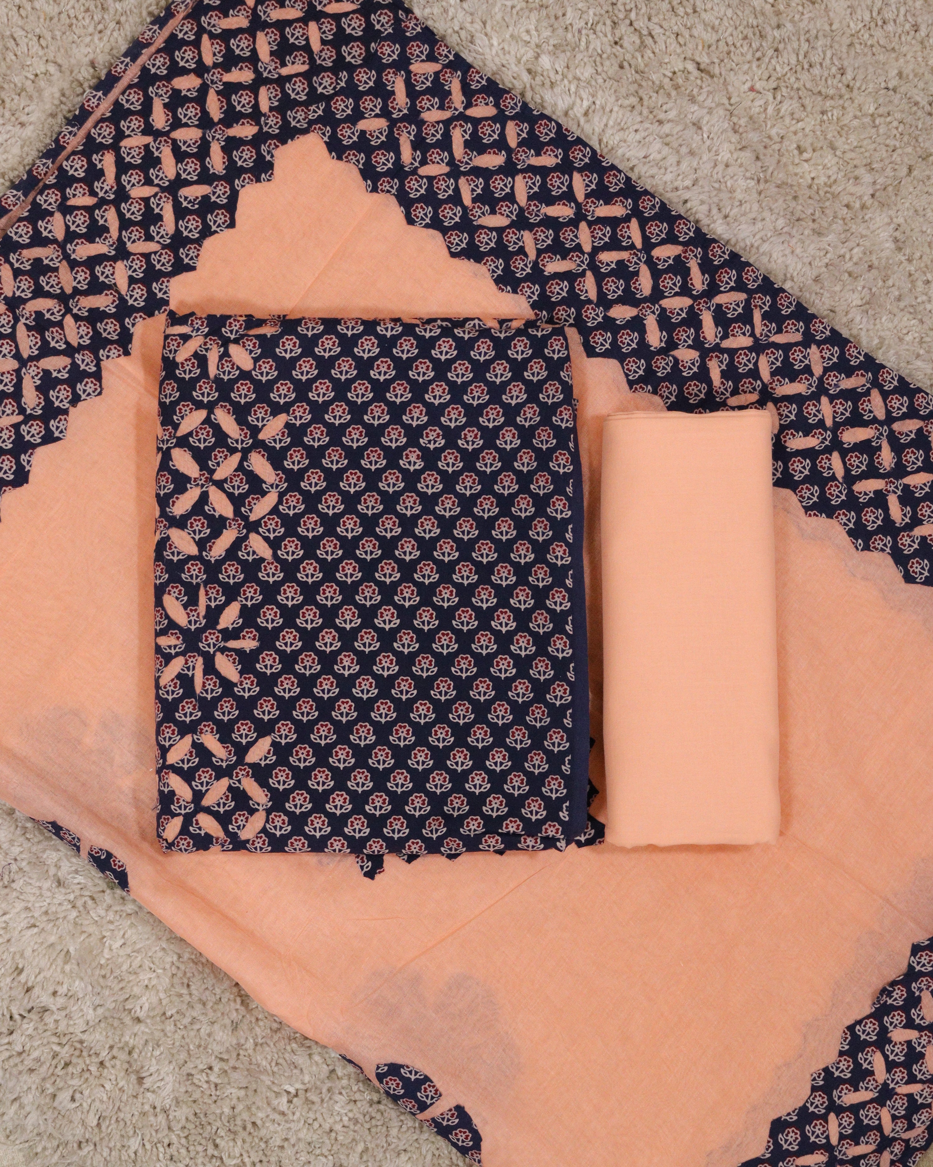 Load image into Gallery viewer, Pure Cotton Unstitched Suit-4416