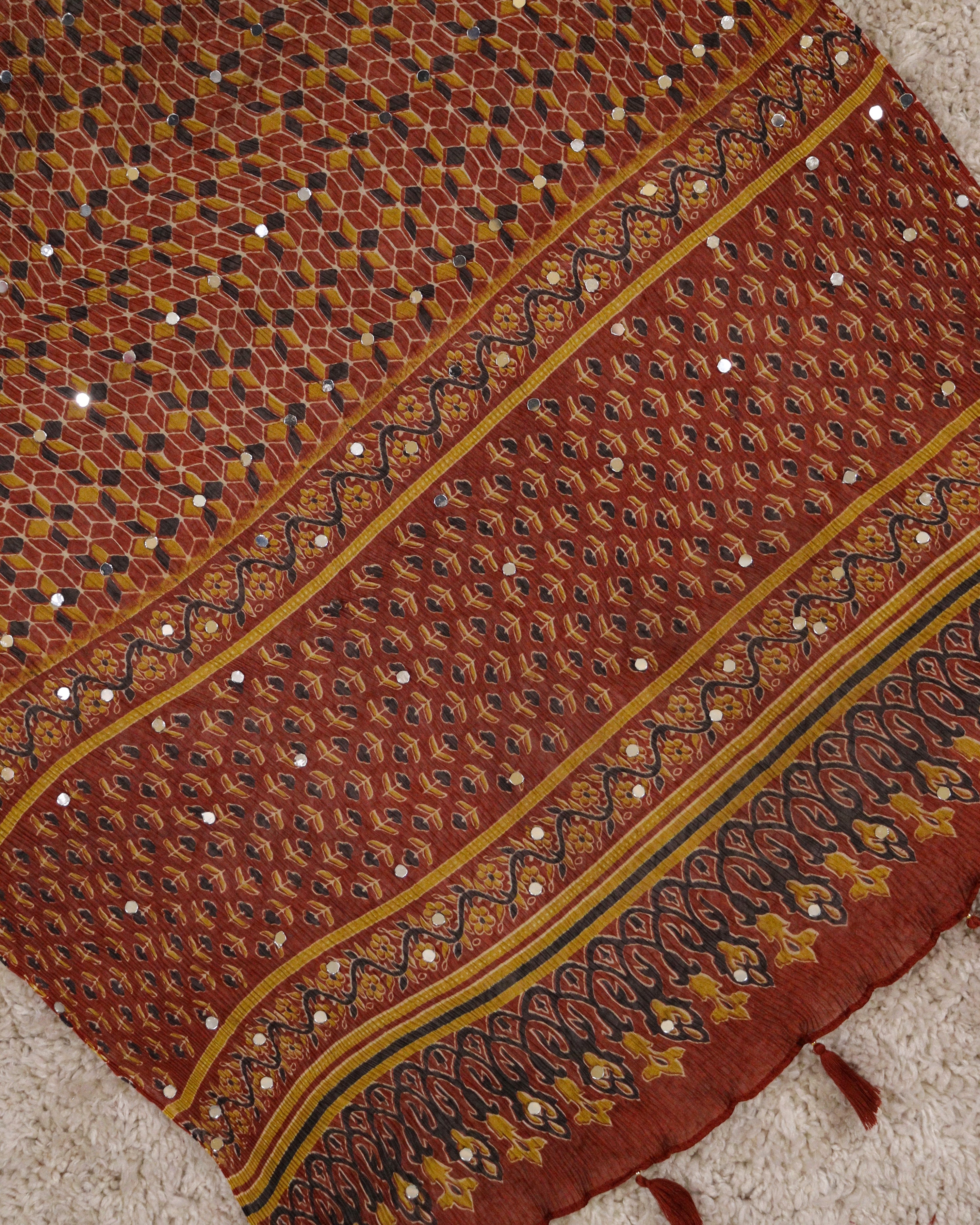 Load image into Gallery viewer, Chiffon Dupatta-4648