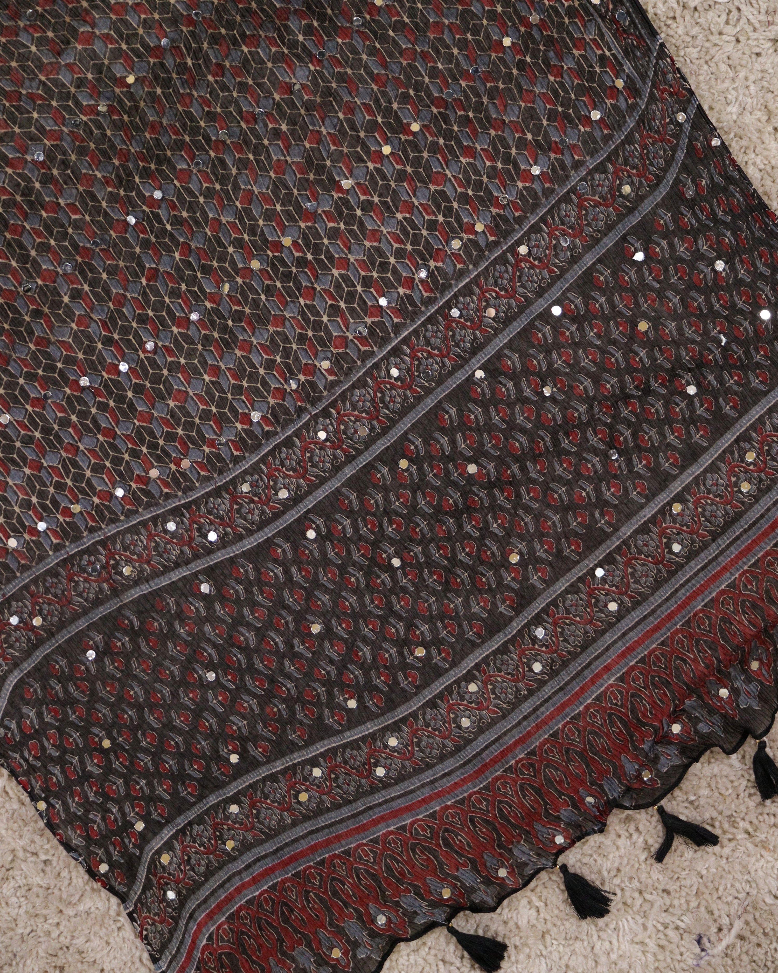 Load image into Gallery viewer, Chiffon Dupatta-4648