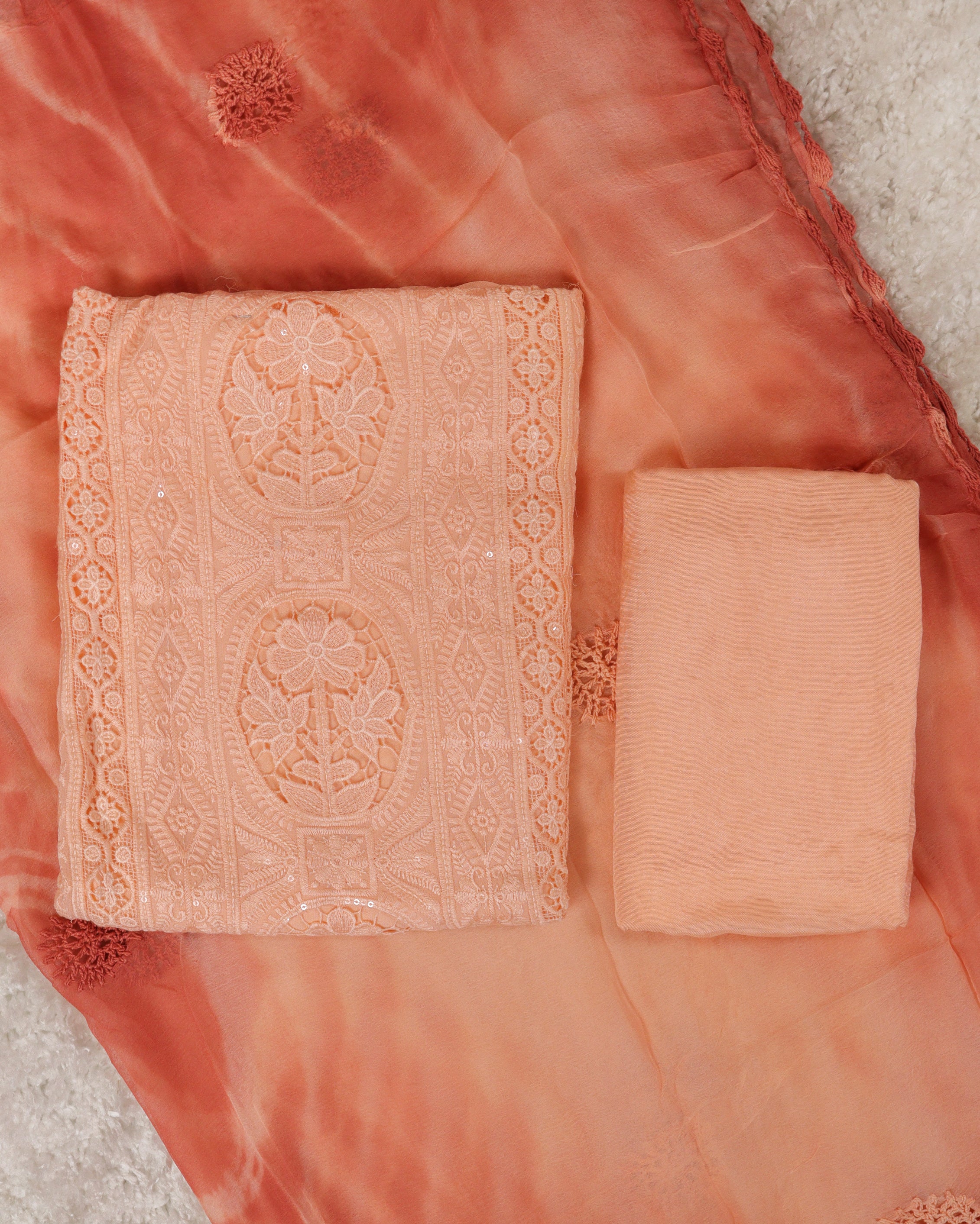 Load image into Gallery viewer, Pure Viscose Georgette Unstitched Suit-0565