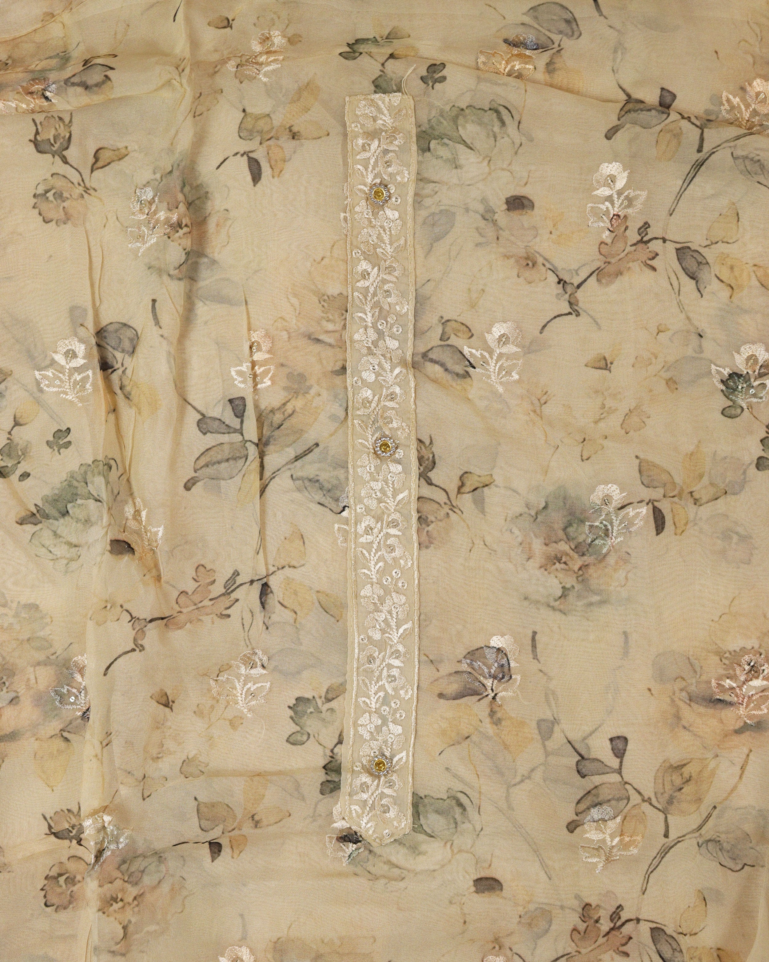 Load image into Gallery viewer, Viscose Organza Unstitched Suit-0554