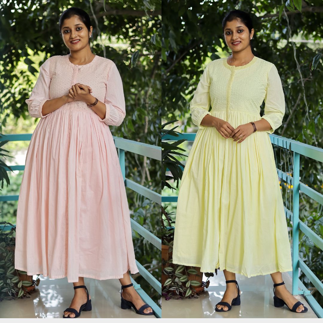 Load image into Gallery viewer, Mul Cotton Designer kurti - 3917