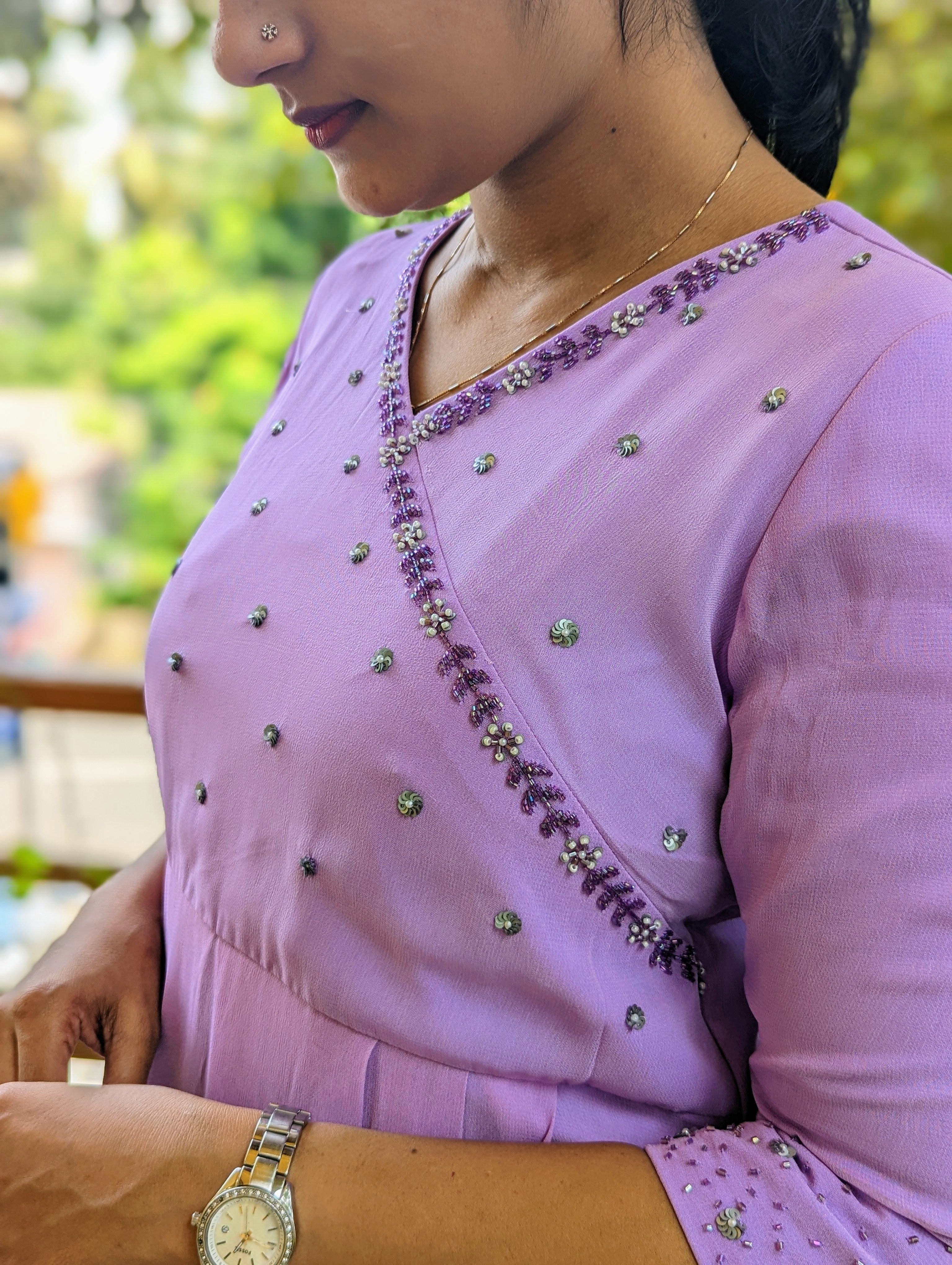 Load image into Gallery viewer, Pure Viscose Georgette Designer Kurti- 5167