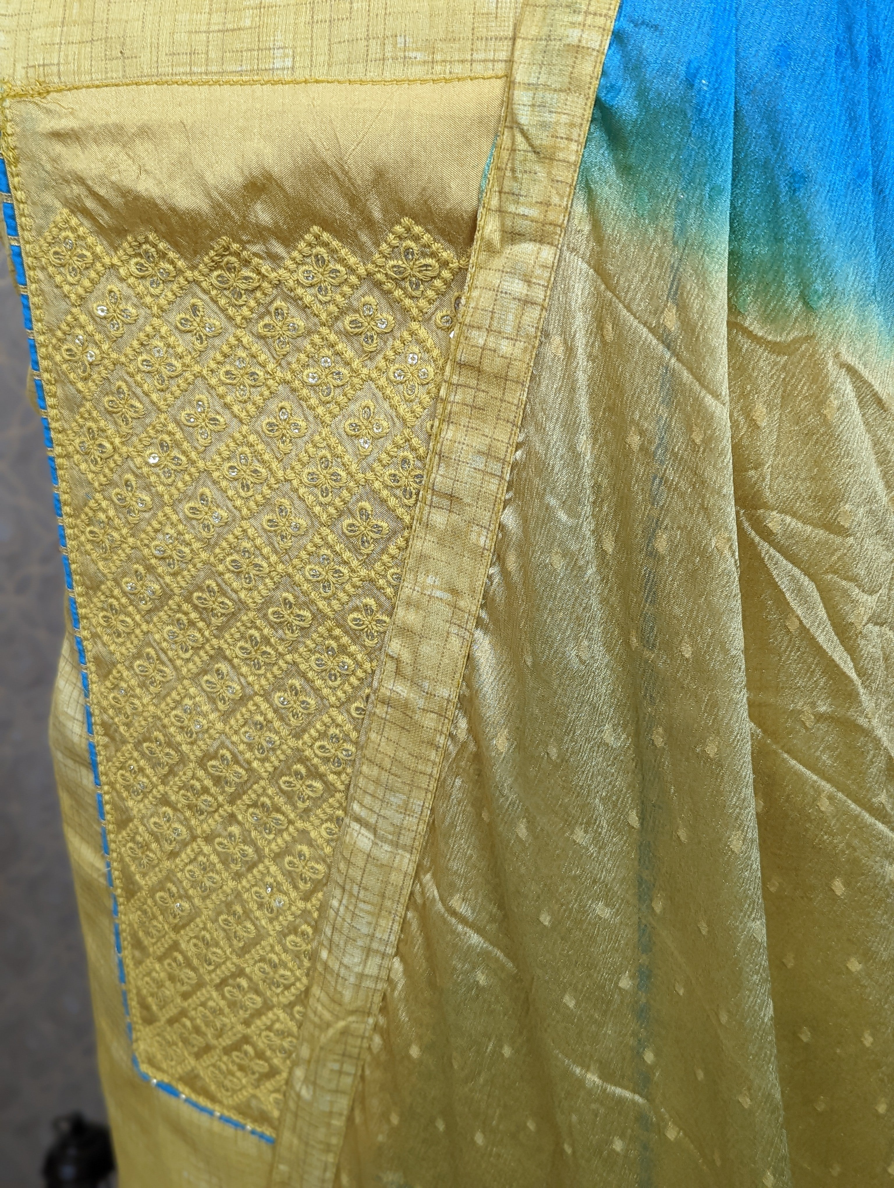 Load image into Gallery viewer, Pure Satin Cotton Unstitched Suit- 2452