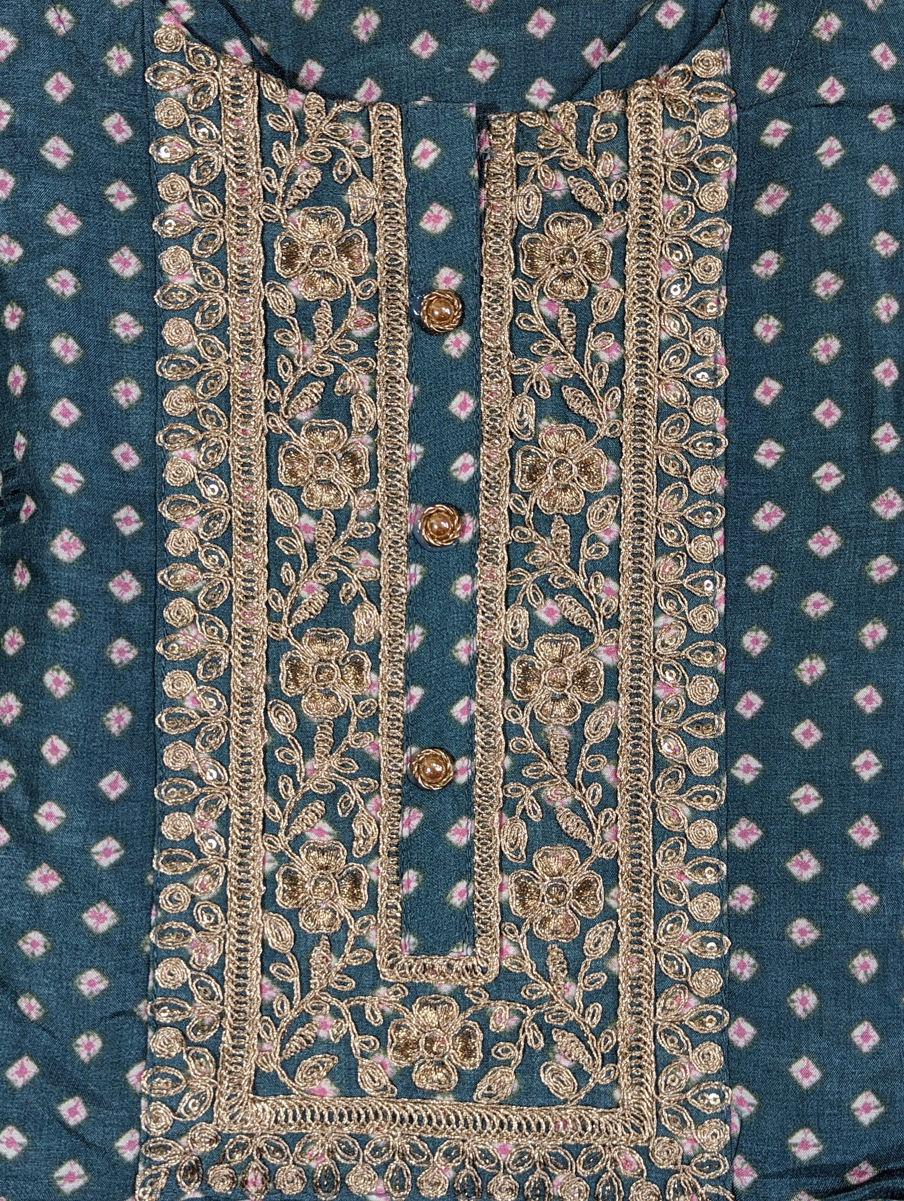 Load image into Gallery viewer, Muslin Silk Semi Stitched Suit-3079