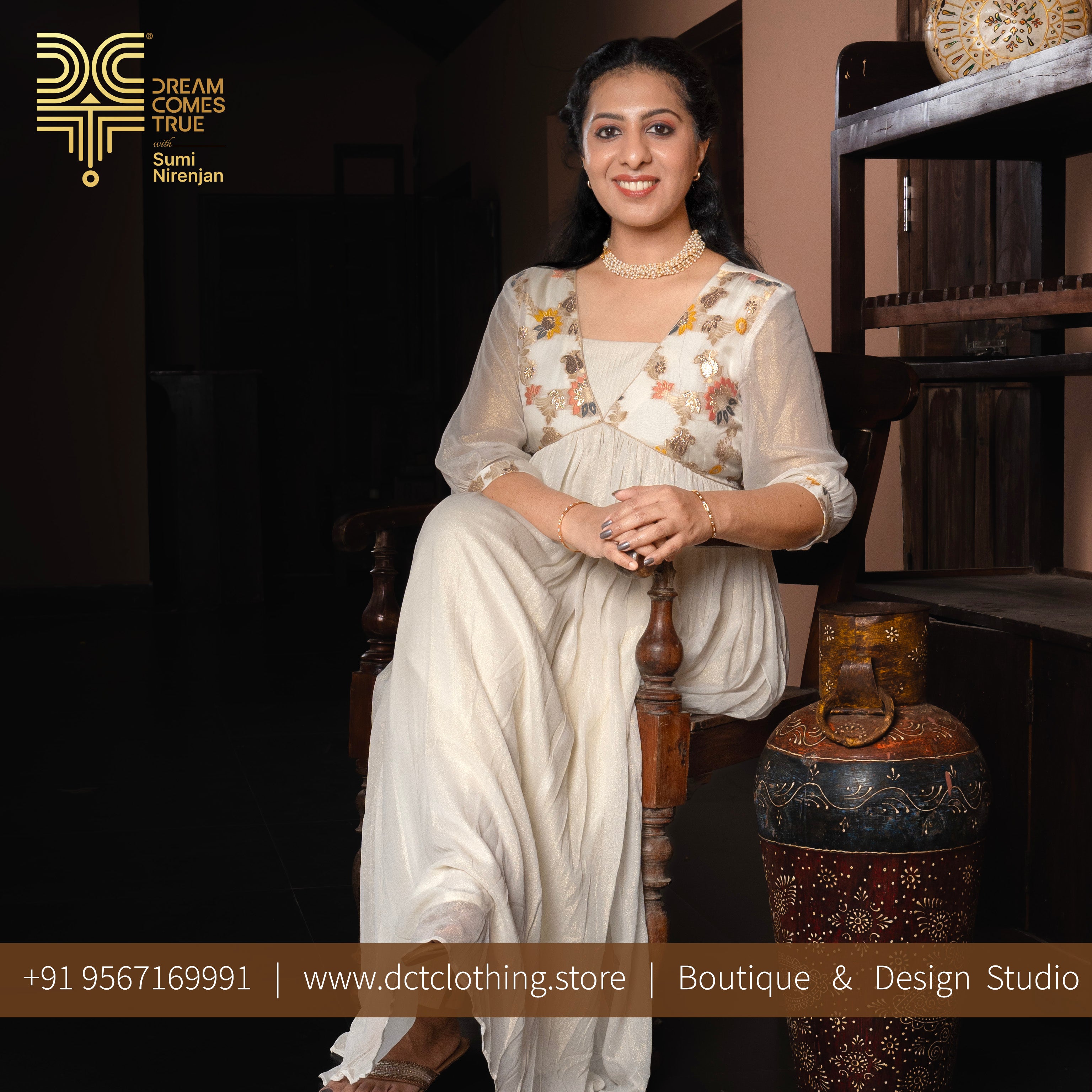 Load image into Gallery viewer, Shimmer Georgette Aliya cut Designer Kurti - 3738