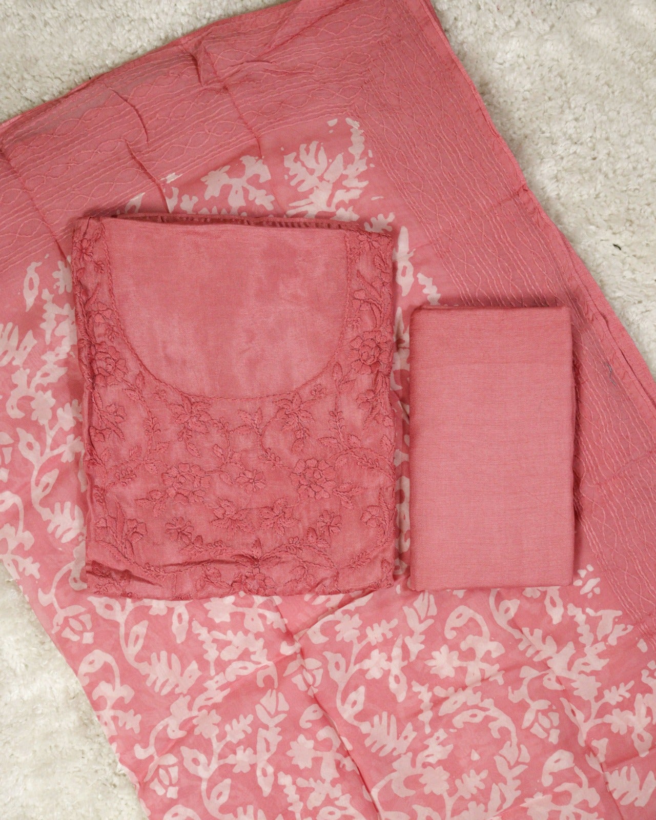 Load image into Gallery viewer, Uppada Silk Unstitched Suit-1291