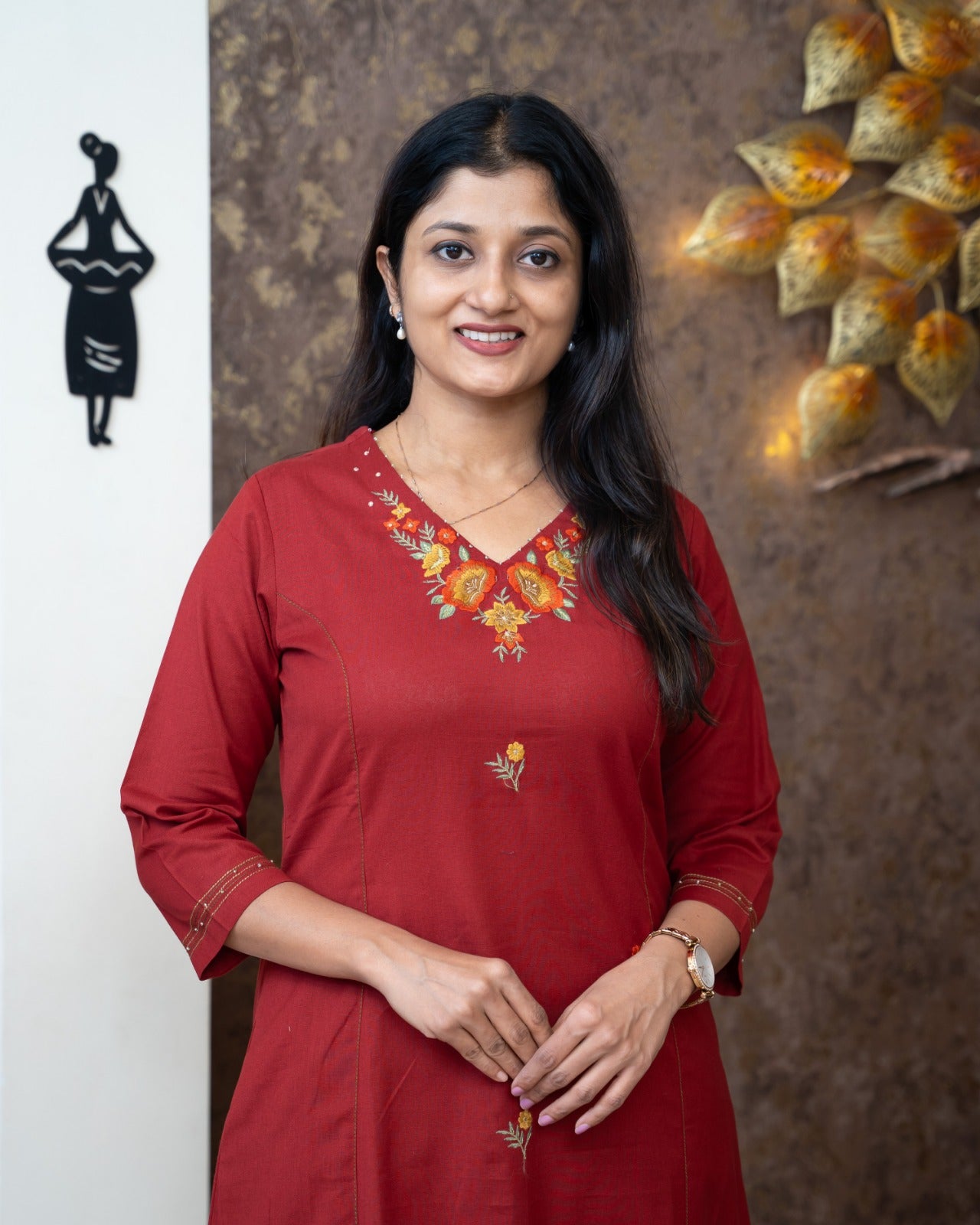 Load image into Gallery viewer, Cotton Kurti-5537