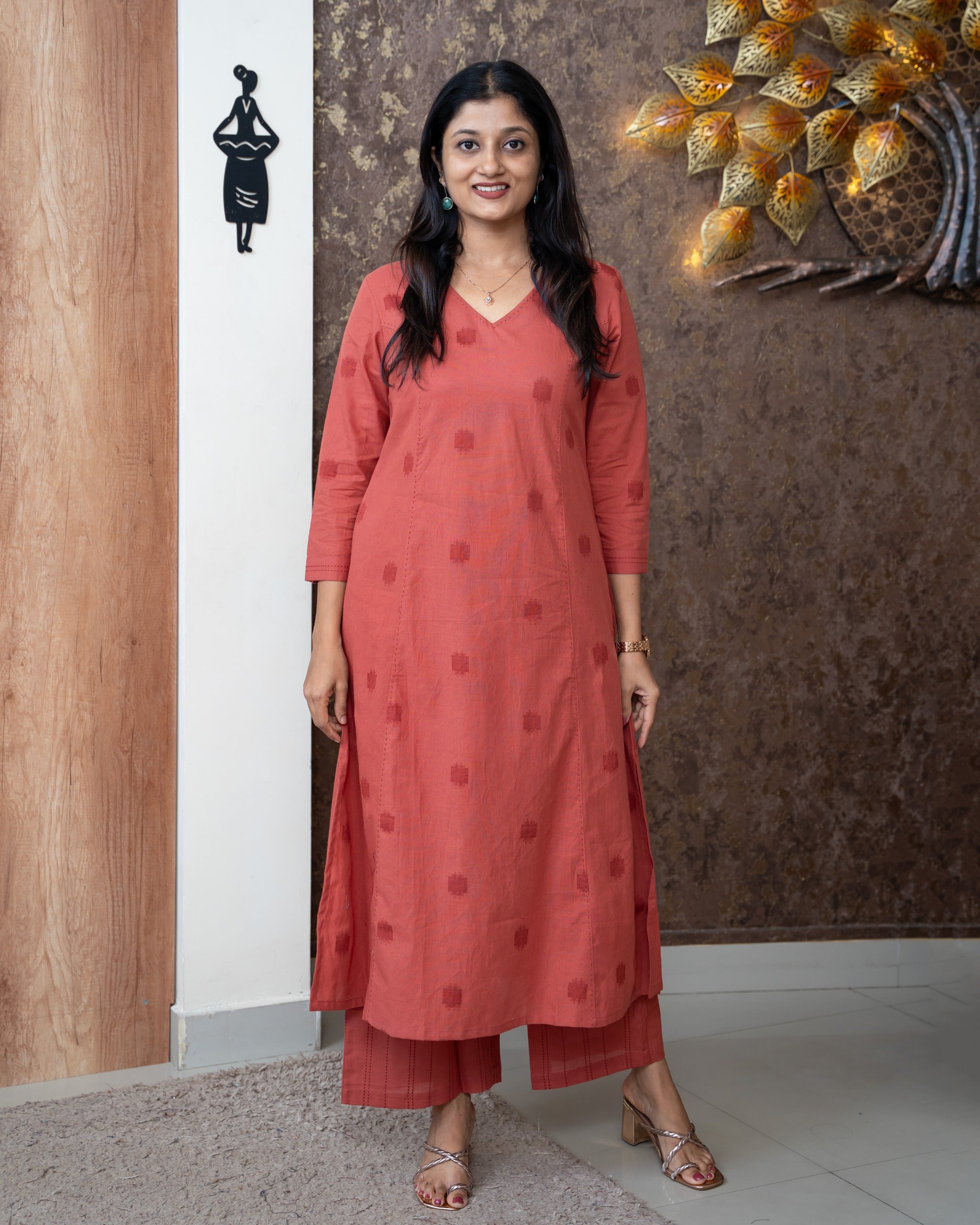 Load image into Gallery viewer, Cotton Co-Ord Set-5897