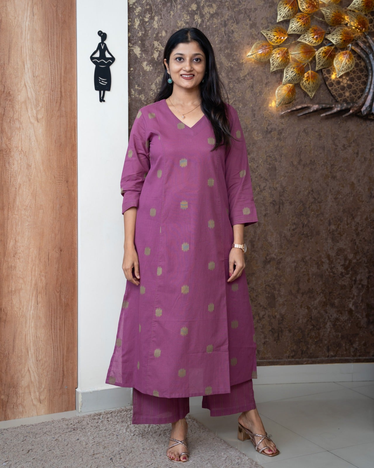 Load image into Gallery viewer, Cotton Co-Ord Set-5897