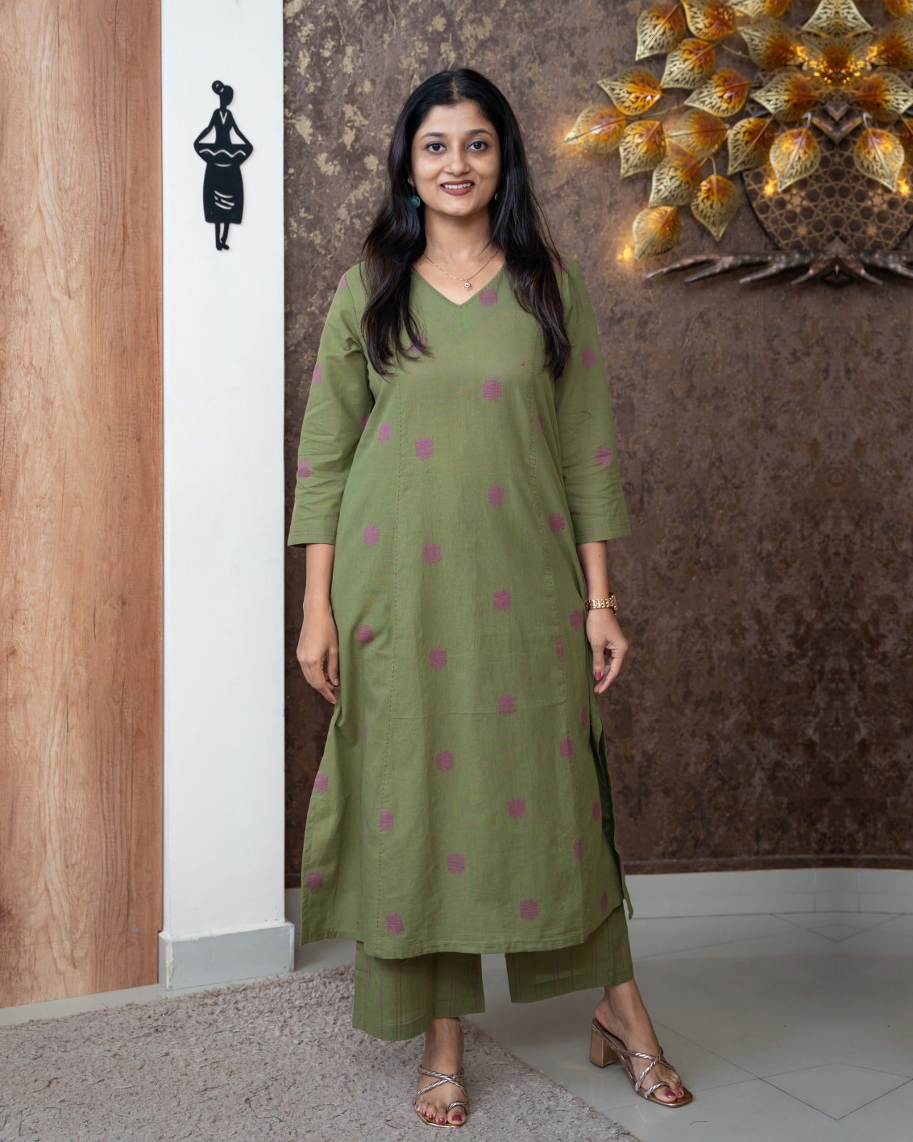 Load image into Gallery viewer, Cotton Co-Ord Set-5897