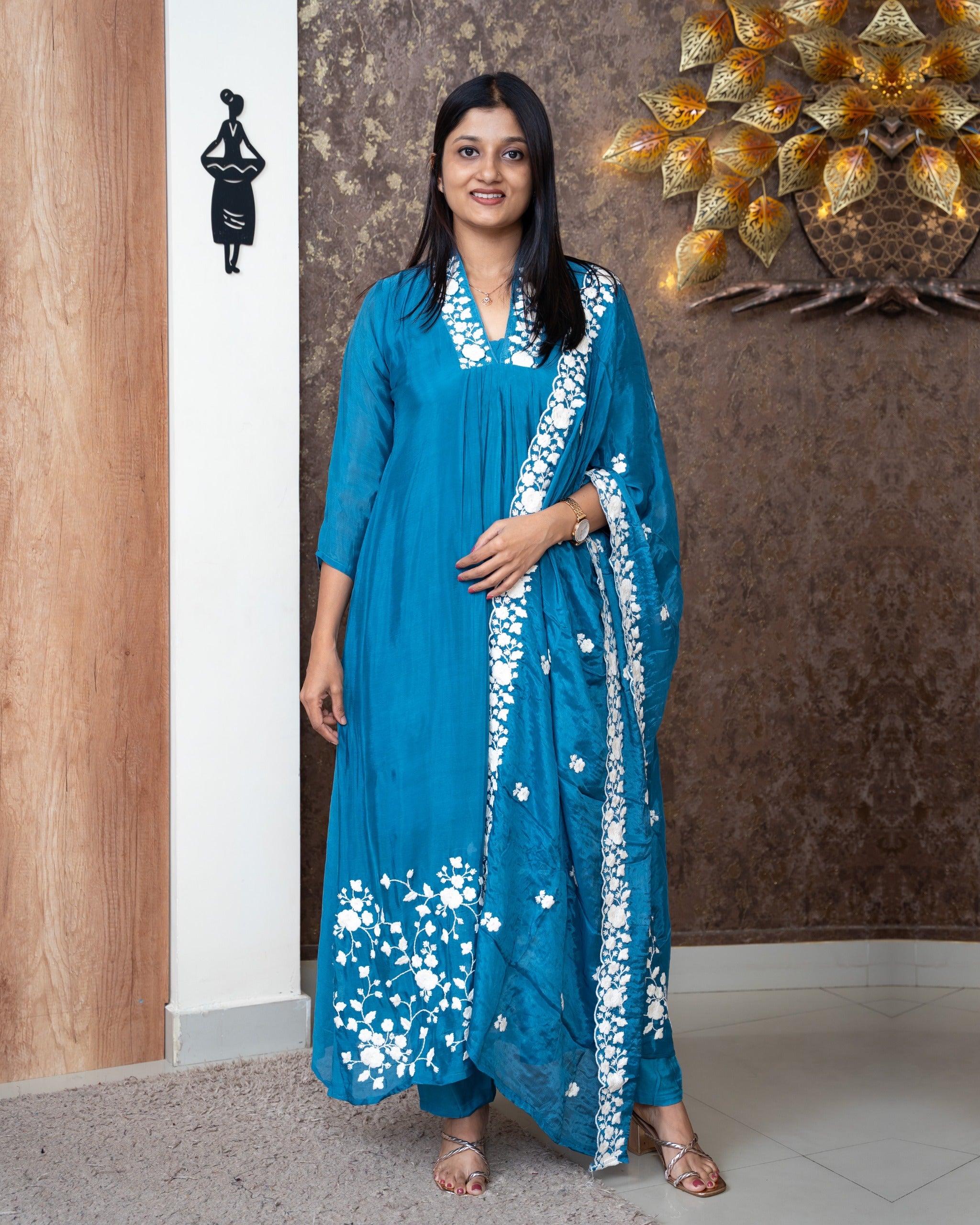 Load image into Gallery viewer, Chinnon Chiffon Suit-5919