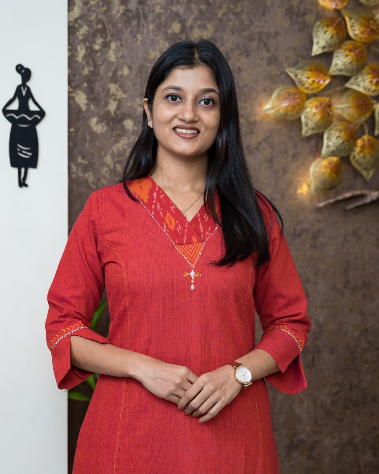 Load image into Gallery viewer, Cotton Kurti-6706