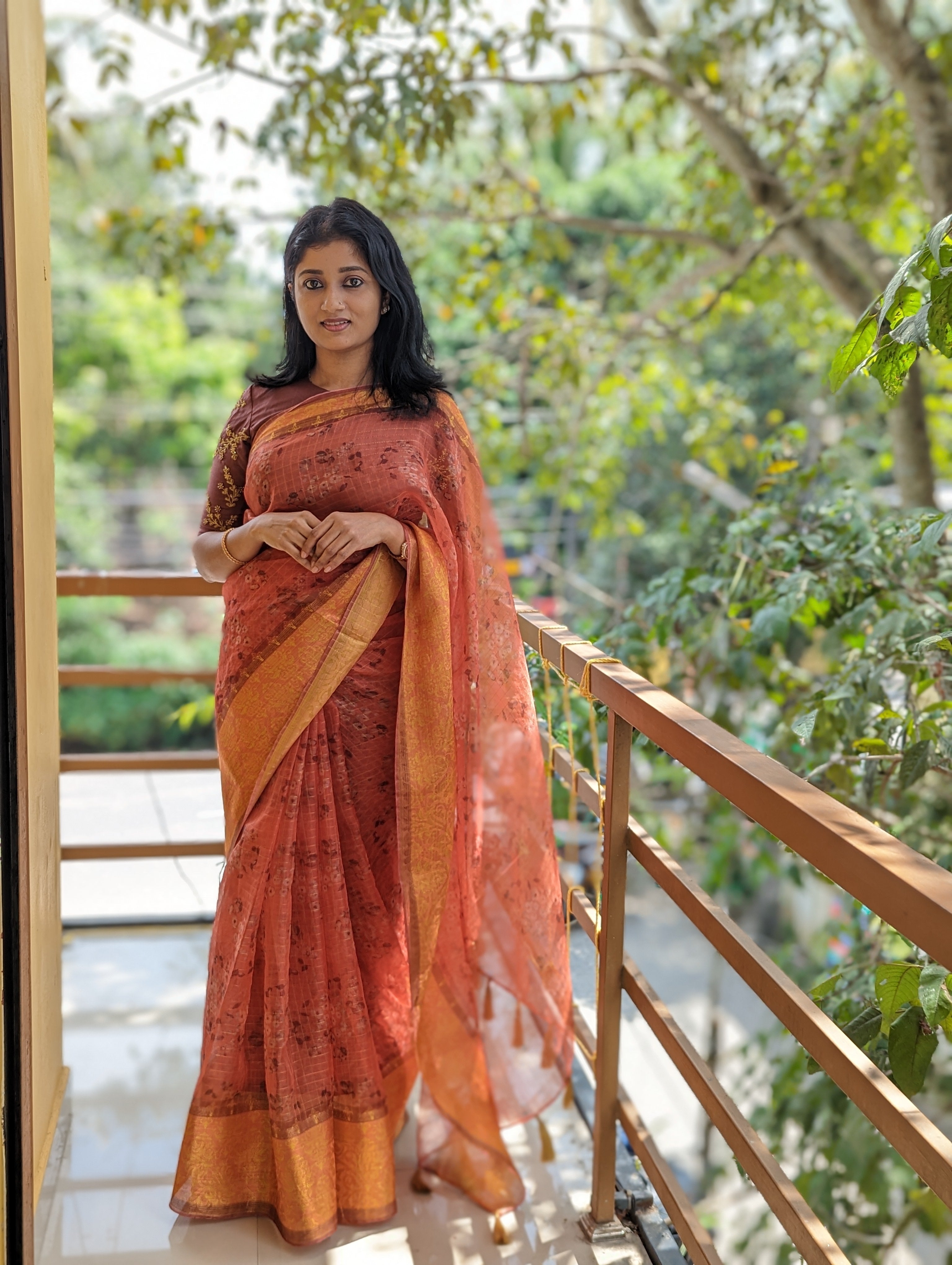 Load image into Gallery viewer, Designer Saree With Blouse.