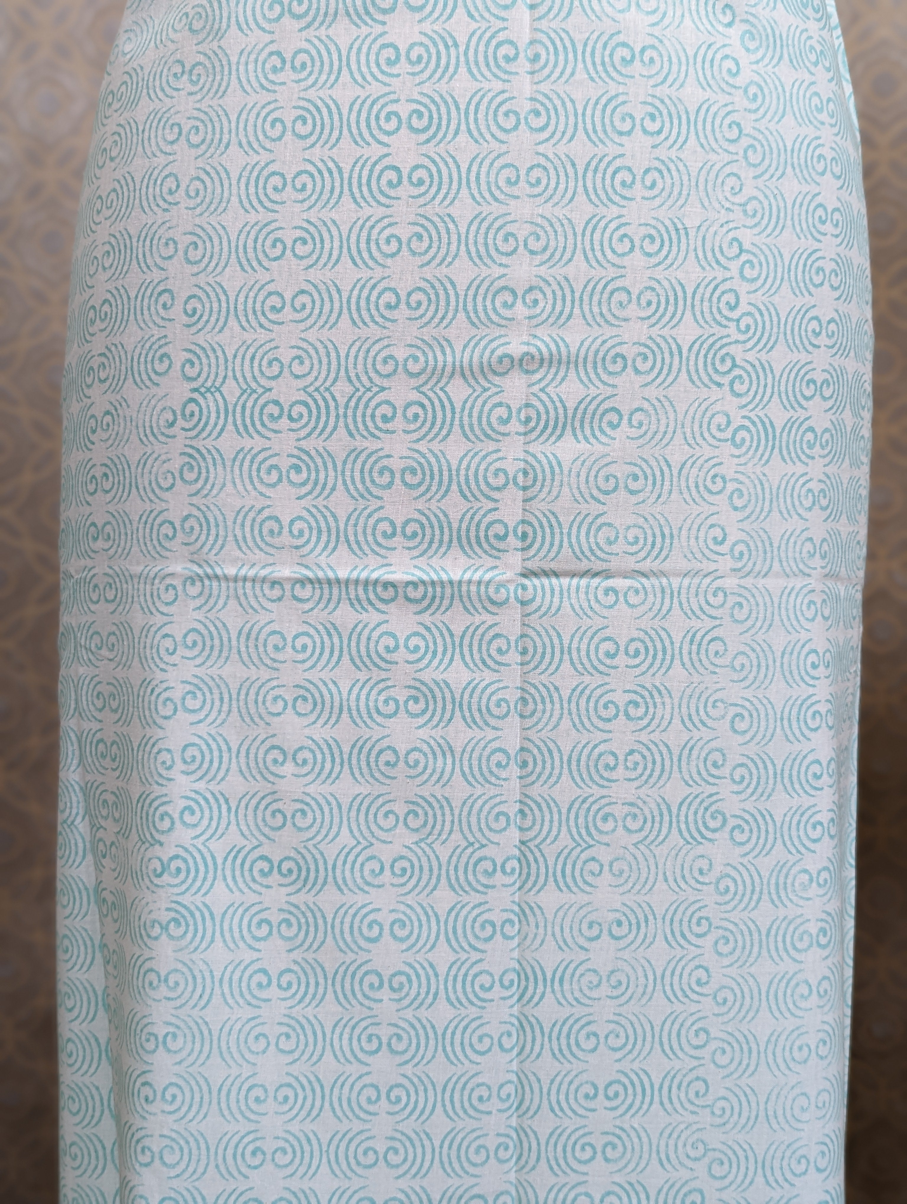 Load image into Gallery viewer, Teal Green Pure Cotton Unstitched Suits - 2345