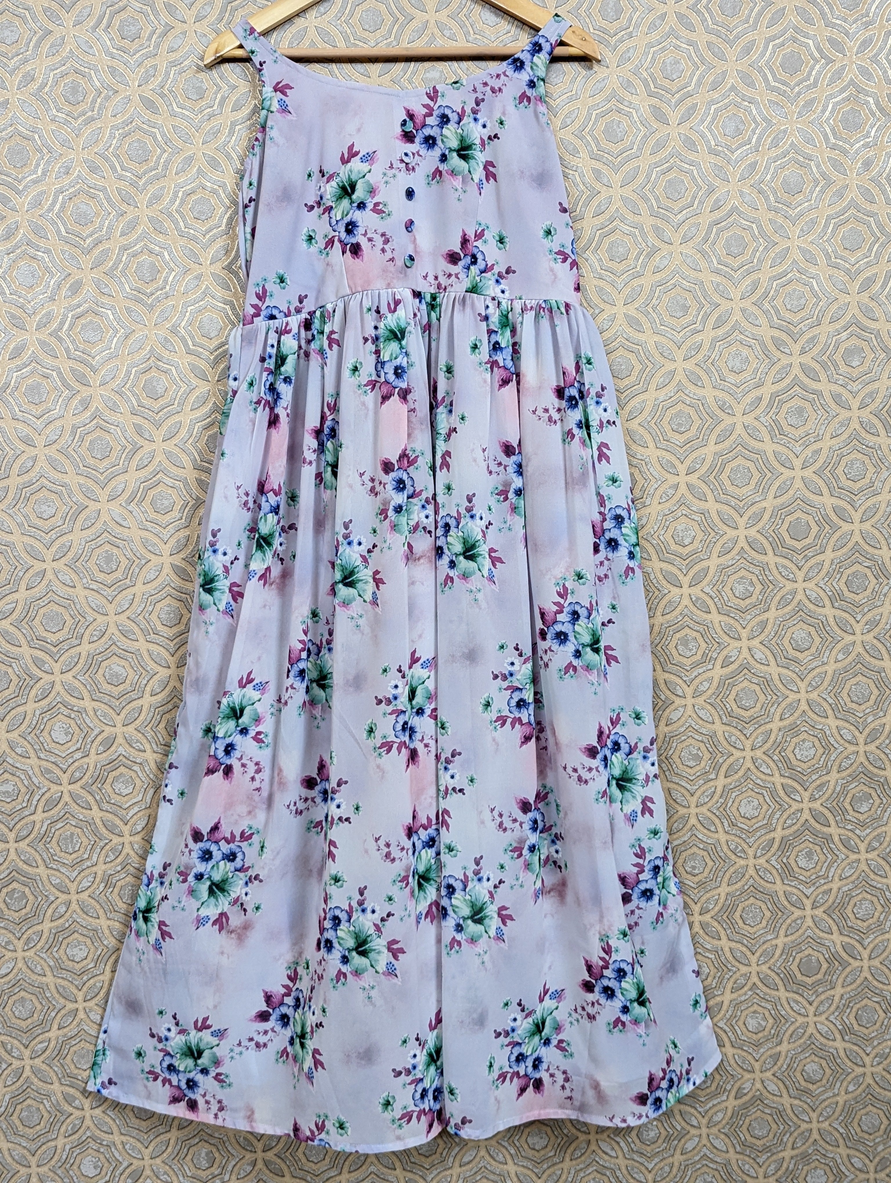 Load image into Gallery viewer, Faux Georgette Casual Frock-d3