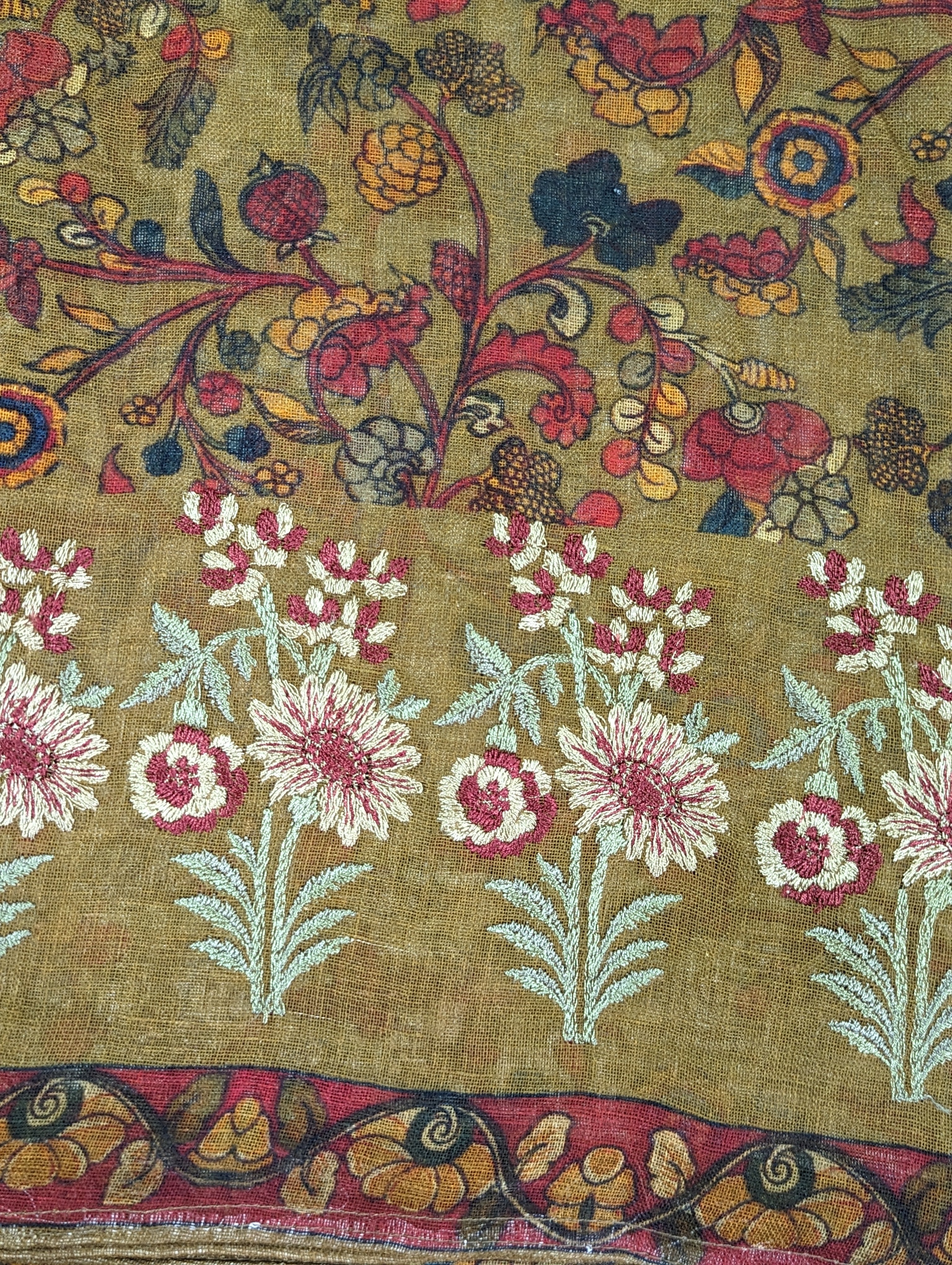 Load image into Gallery viewer, Deep Caramel Pure Linen Unstitched Suits-3038