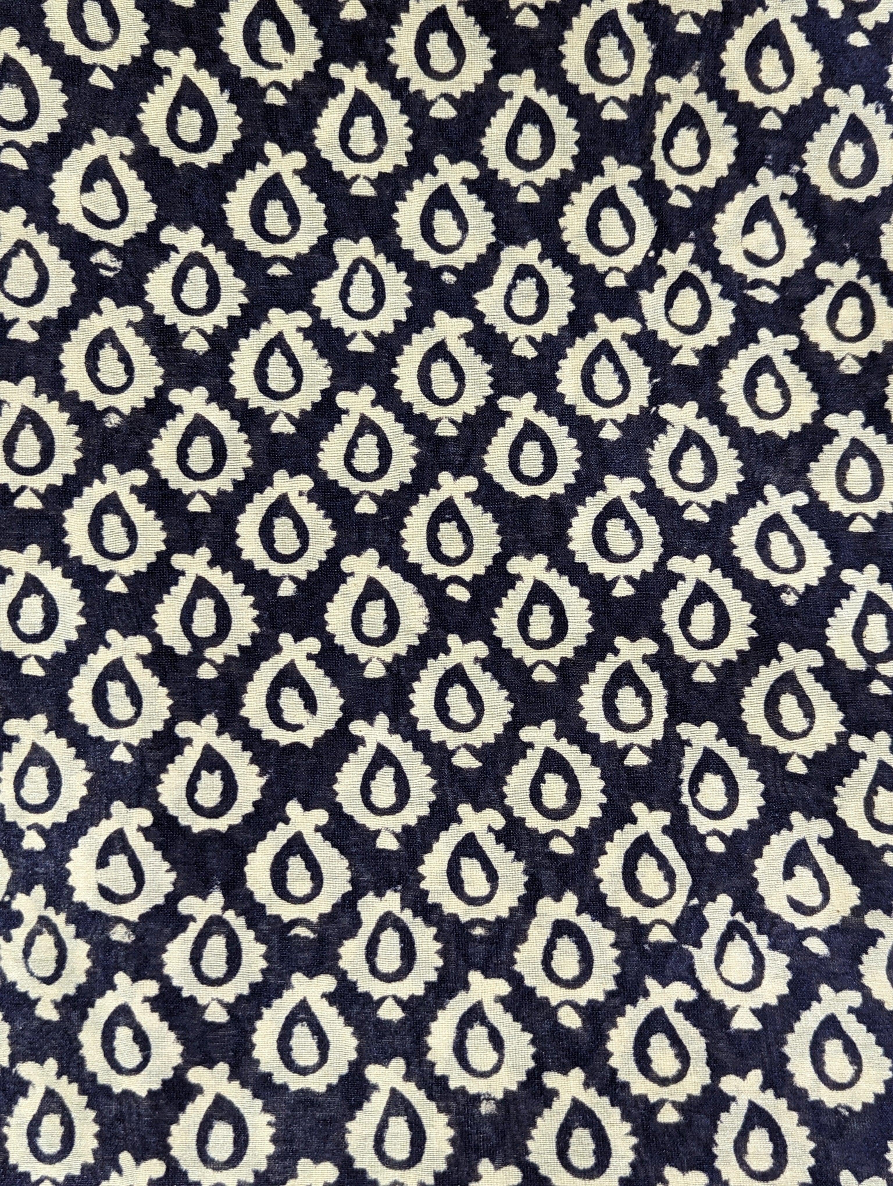 Load image into Gallery viewer, Midnight Blue And Crimson Pure Maheshwari Silk Unstitched Suit-3281