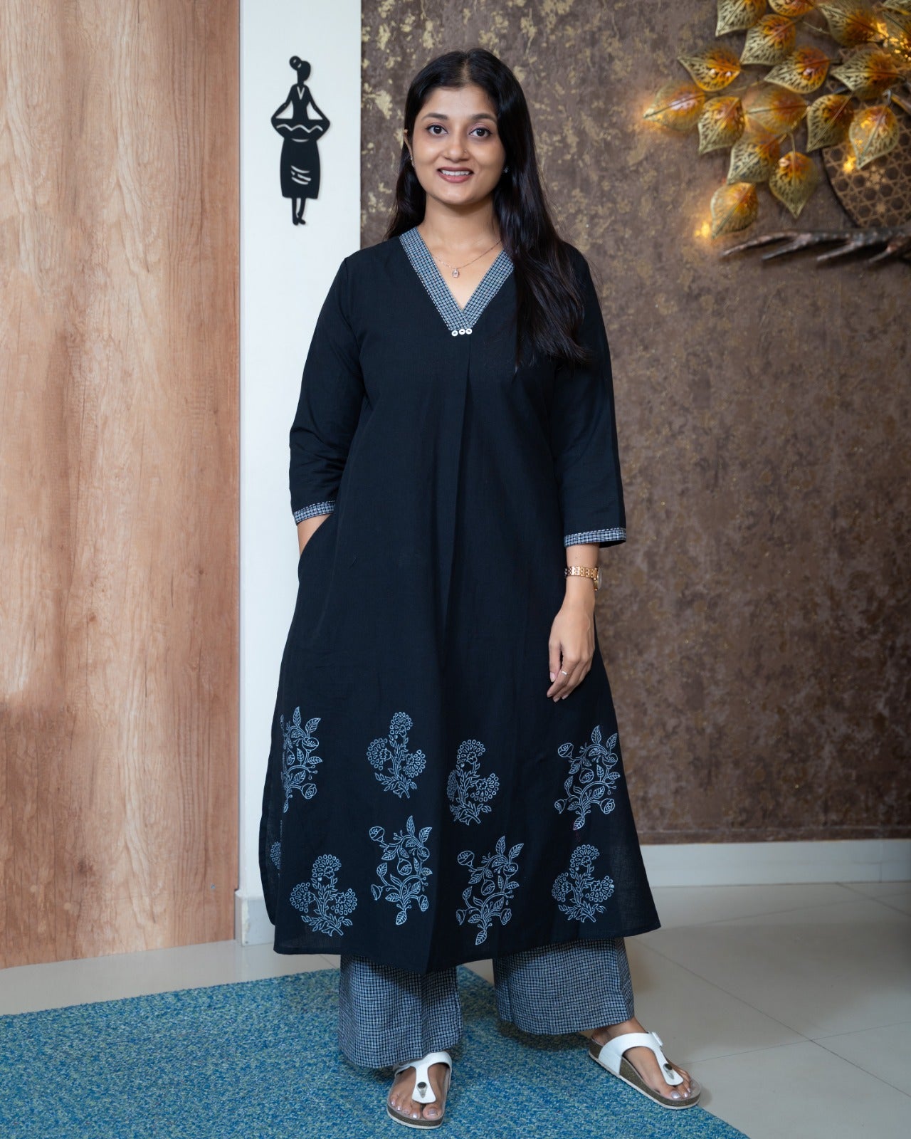 Load image into Gallery viewer, Cotton Co-Ord Set-8395
