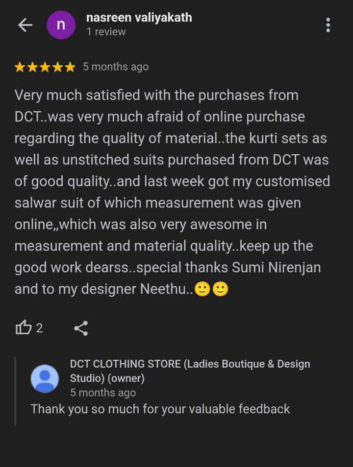 DCT Dream Comes True - Ladies Boutique & Design Studio