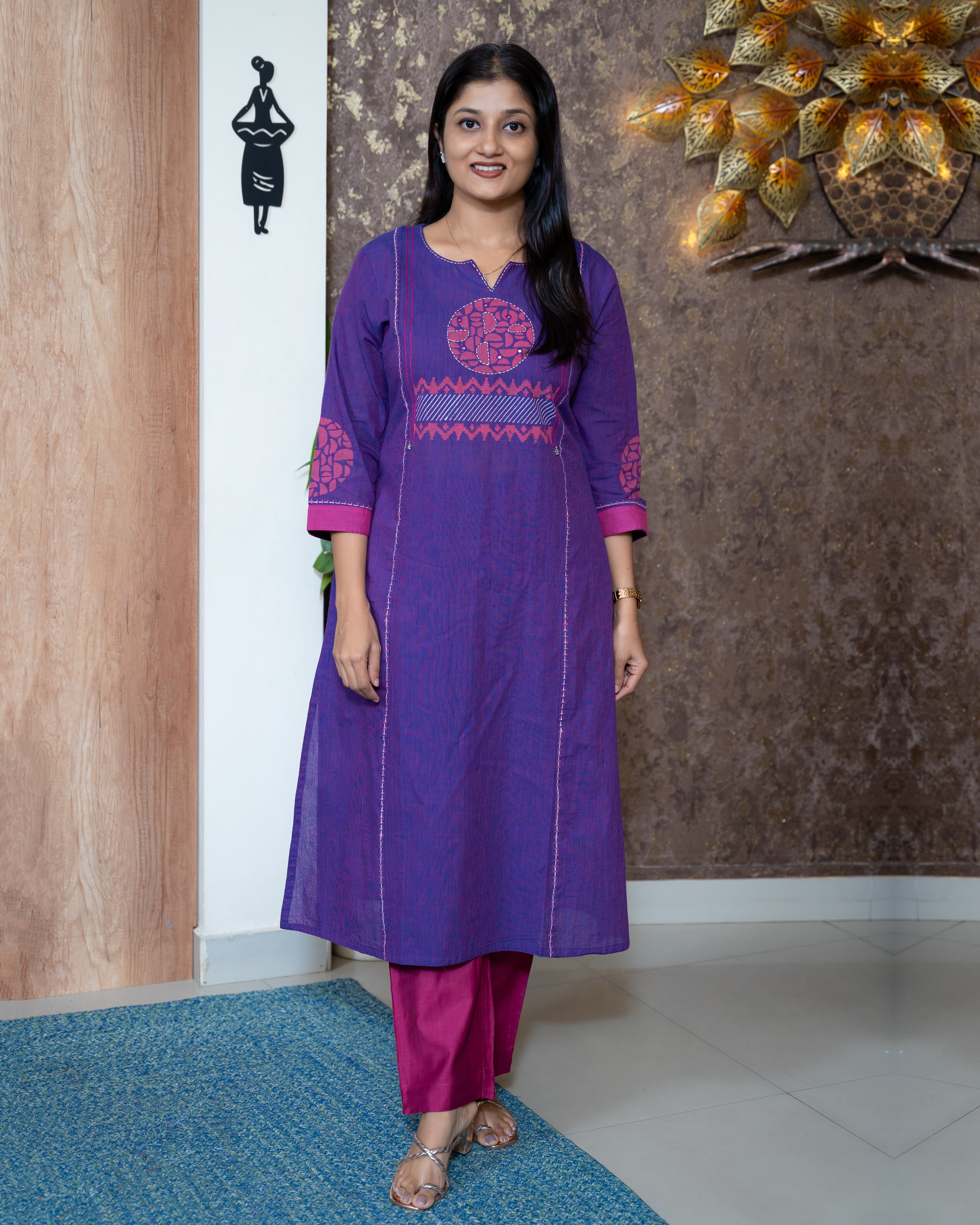 Load image into Gallery viewer, Cotton Kurti-8538
