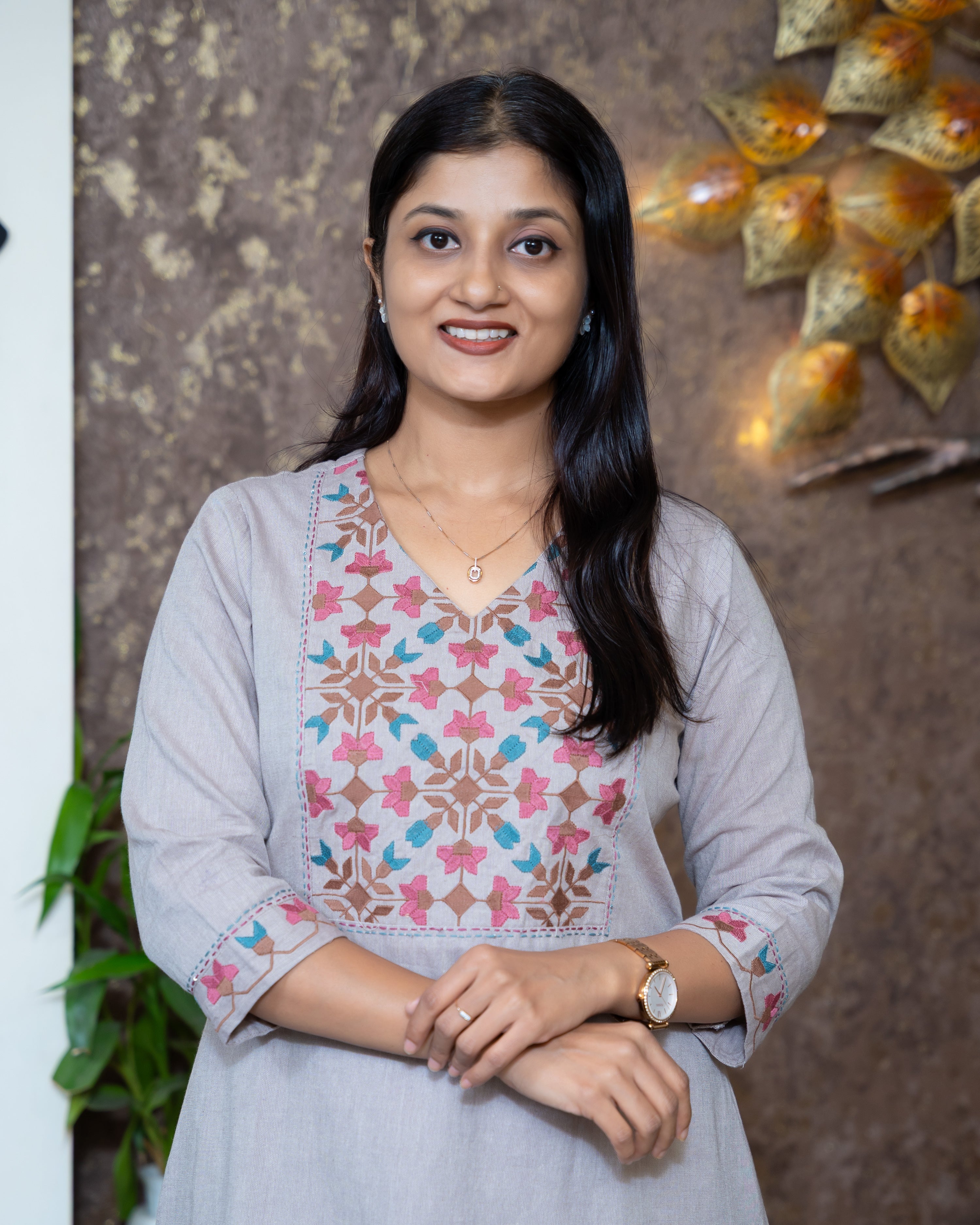 Load image into Gallery viewer, Cotton Kurti-
