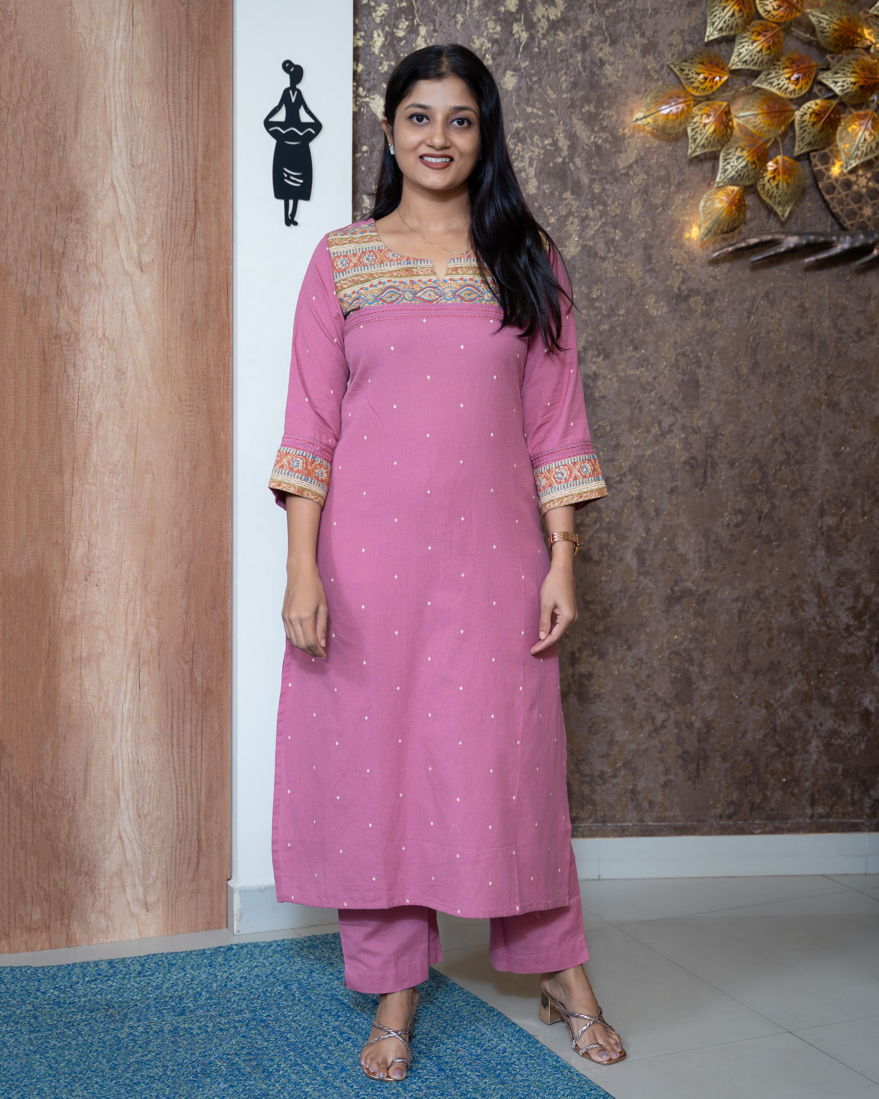 Load image into Gallery viewer, Cotton Co-Ord Set-
