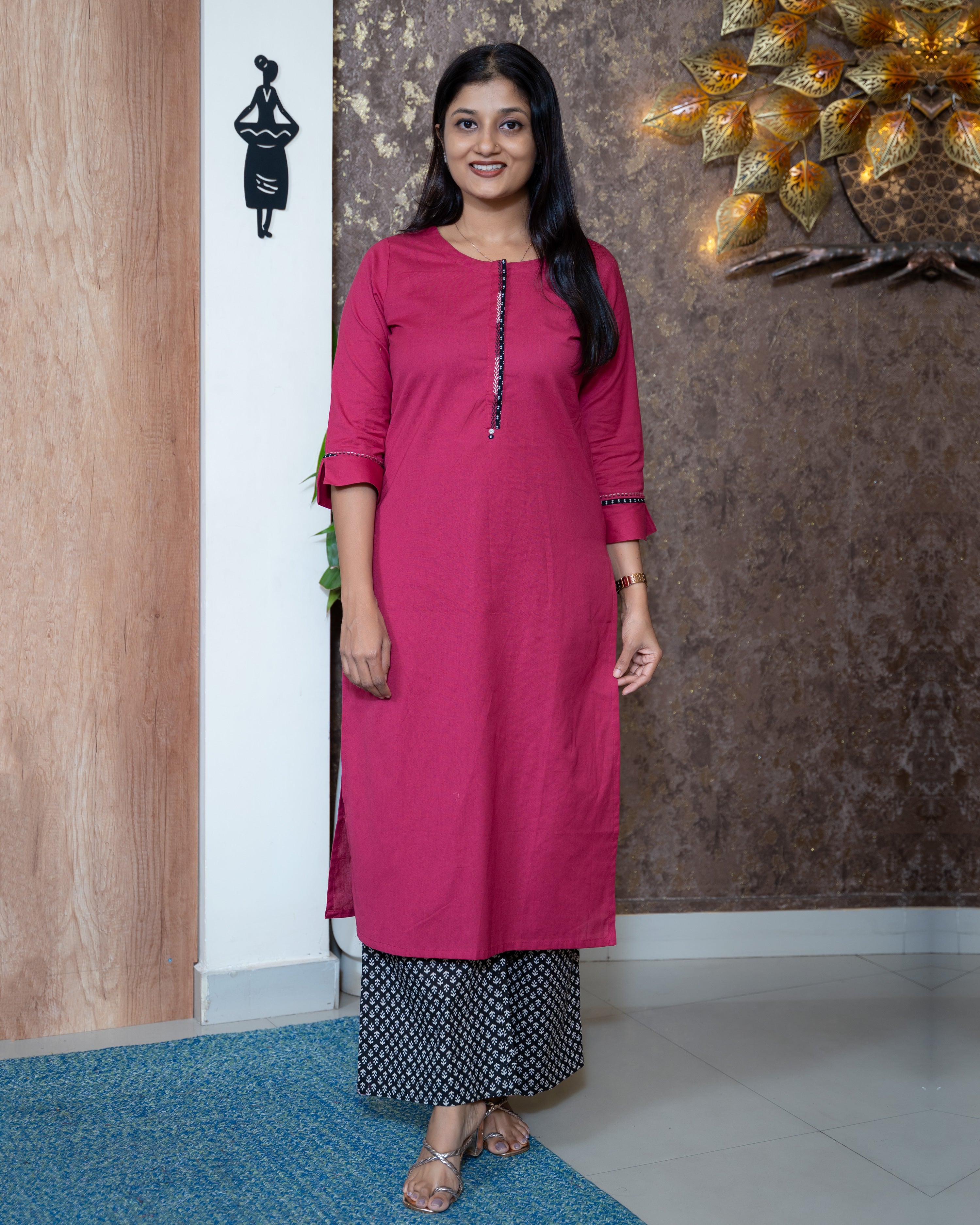 Load image into Gallery viewer, Cotton Co-Ord Set-
