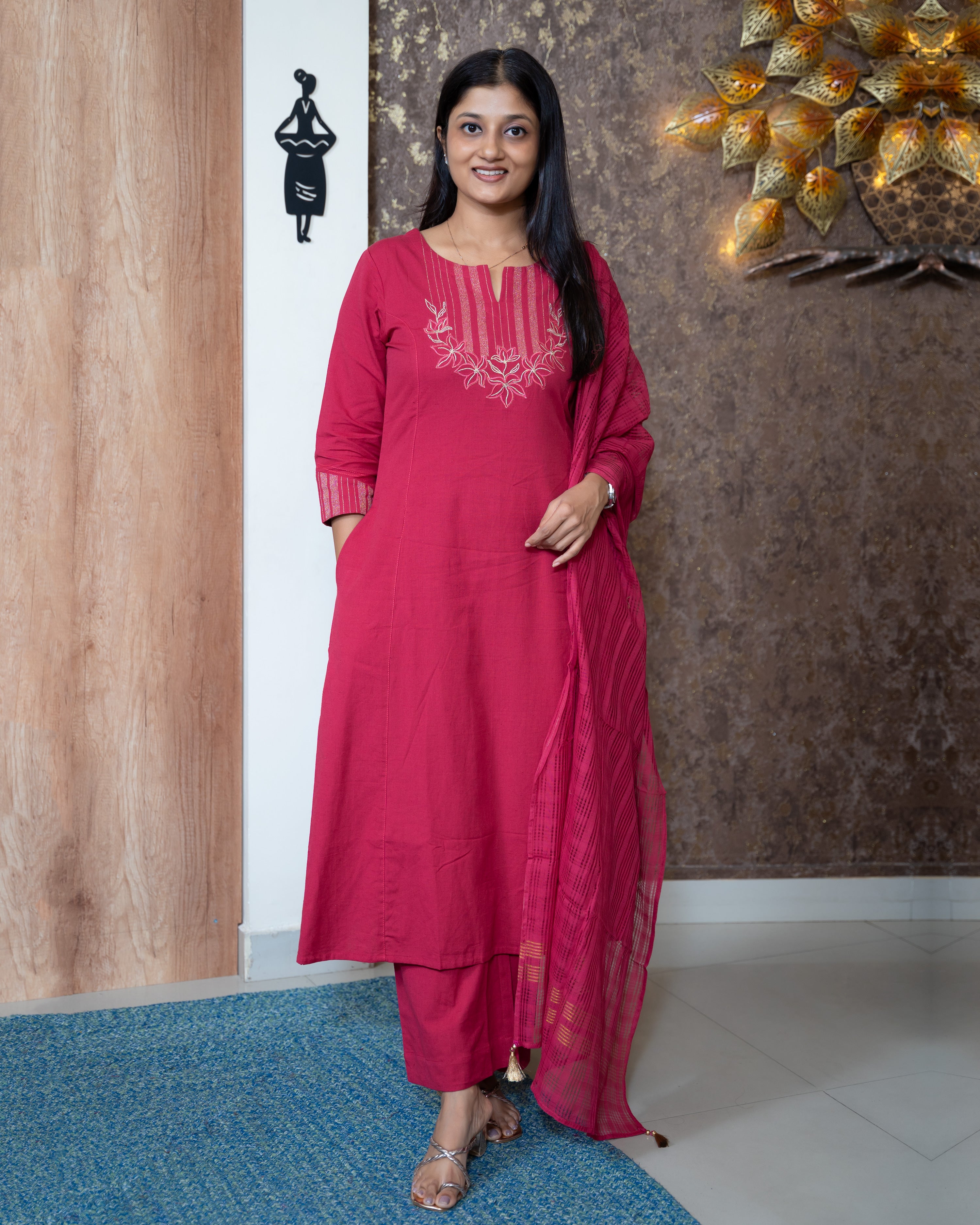 Load image into Gallery viewer, Cotton Suit-8544
