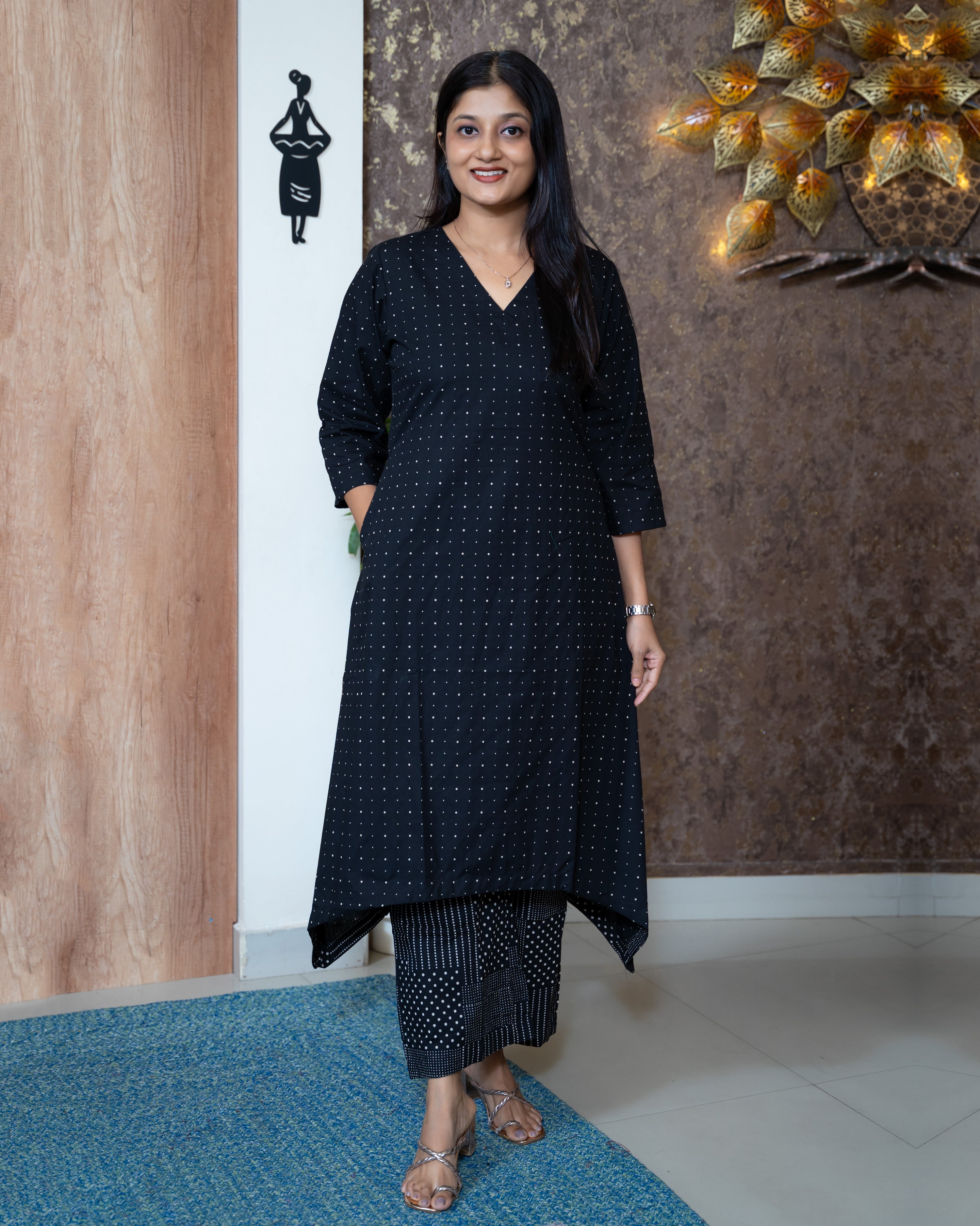 Load image into Gallery viewer, Cotton Co-Ord Set-8541
