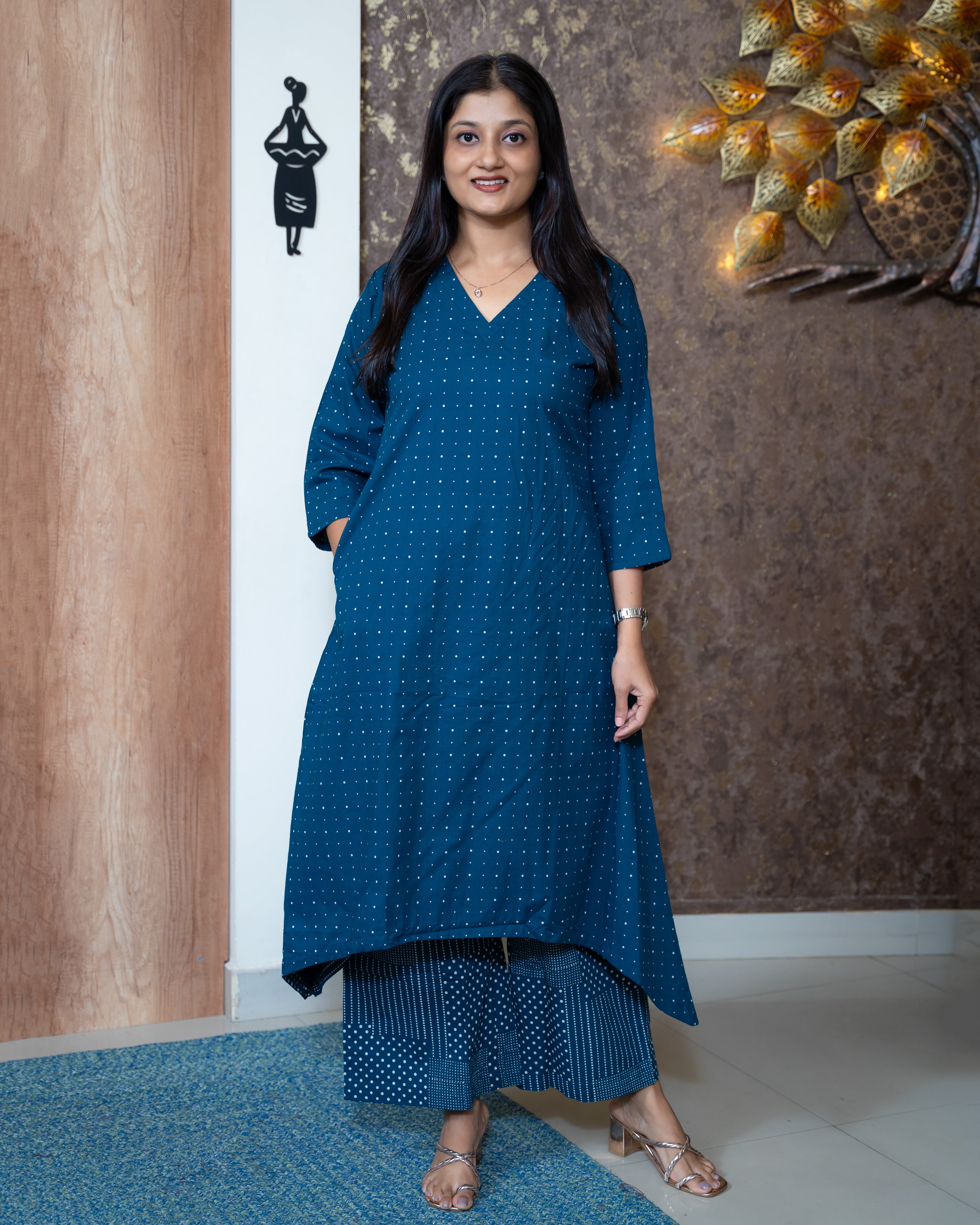 Load image into Gallery viewer, Cotton Co-Ord Set-8541
