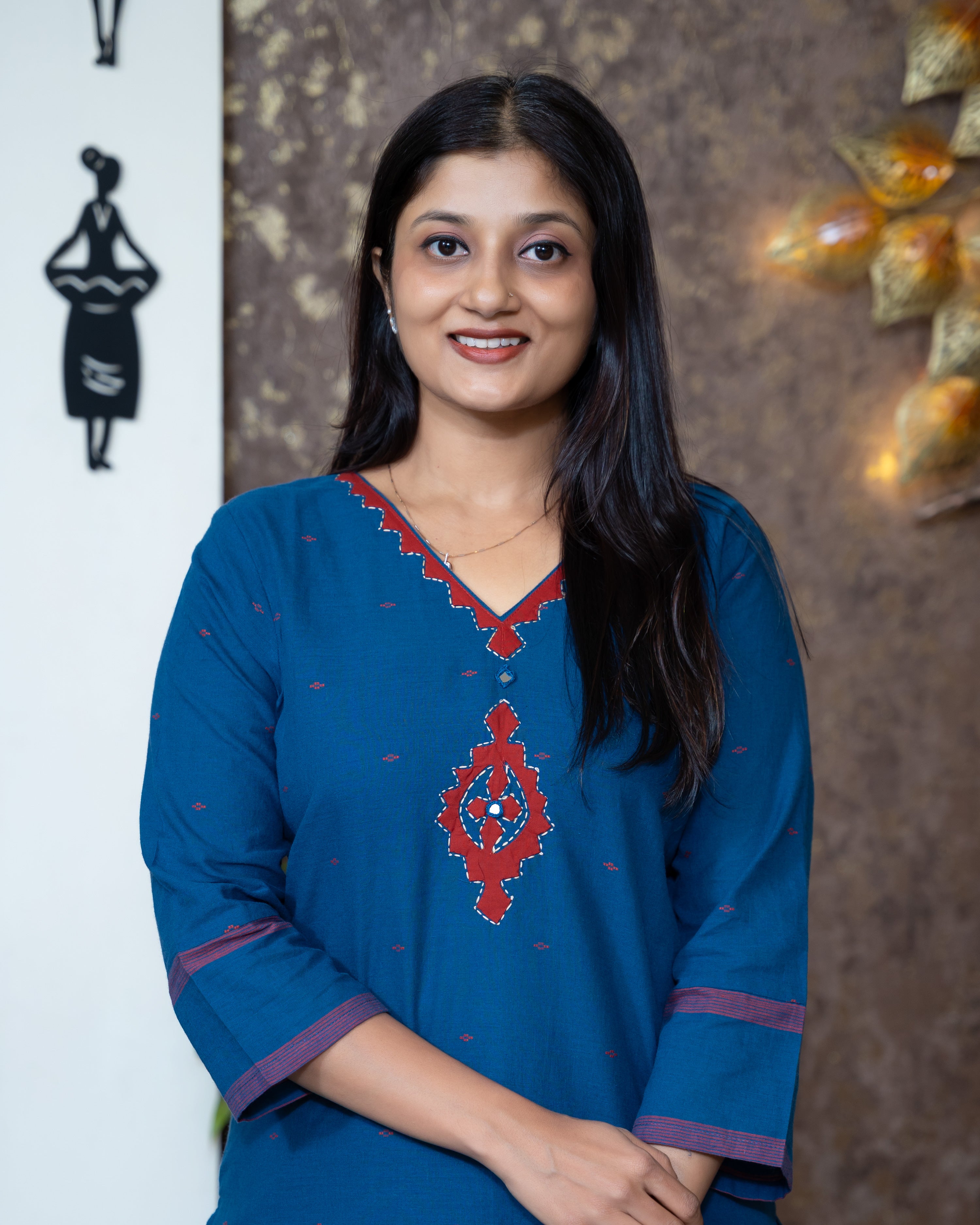 Load image into Gallery viewer, Cotton Kurti-8537
