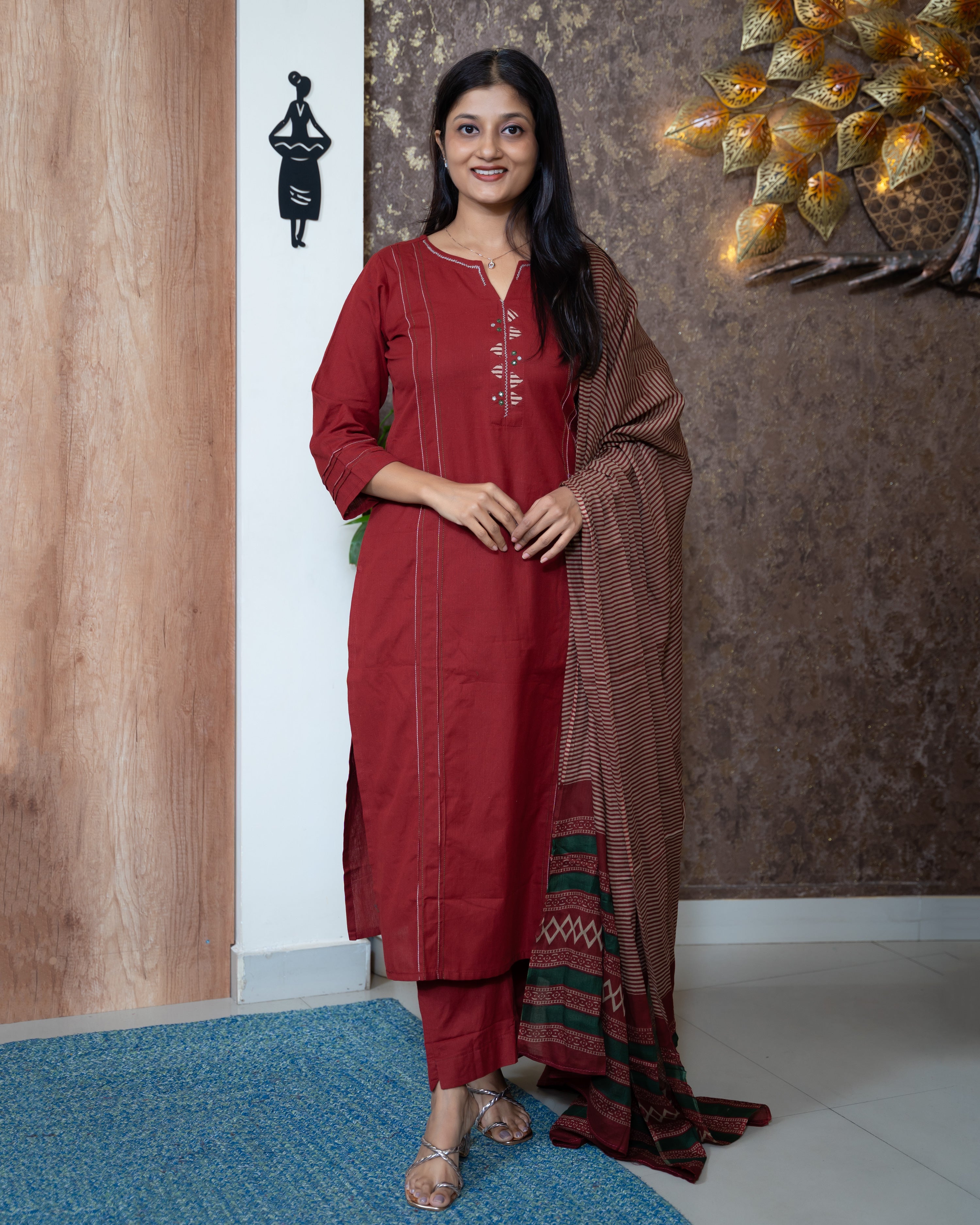 Load image into Gallery viewer, Cotton Suit-8536
