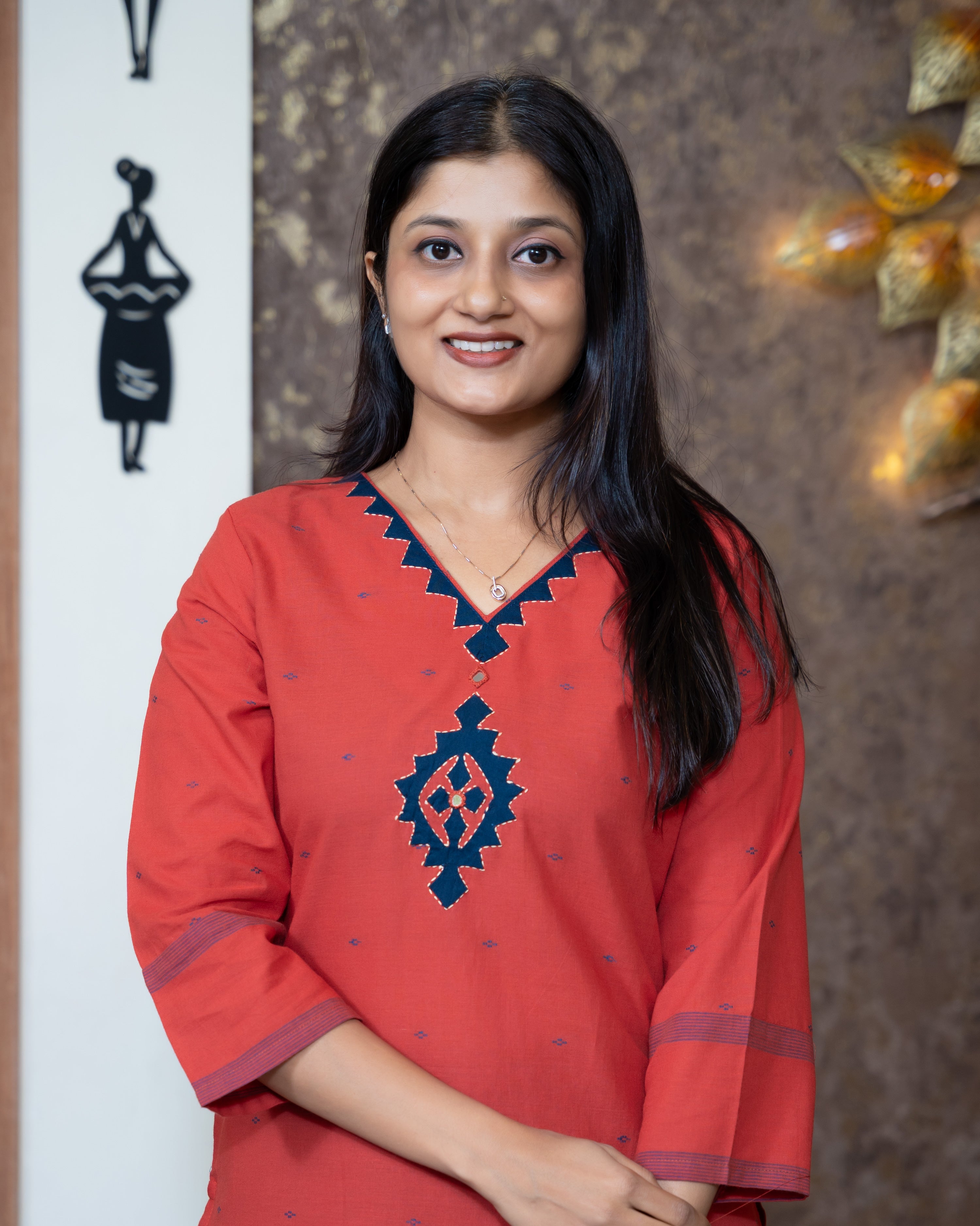 Load image into Gallery viewer, Cotton Kurti-8537
