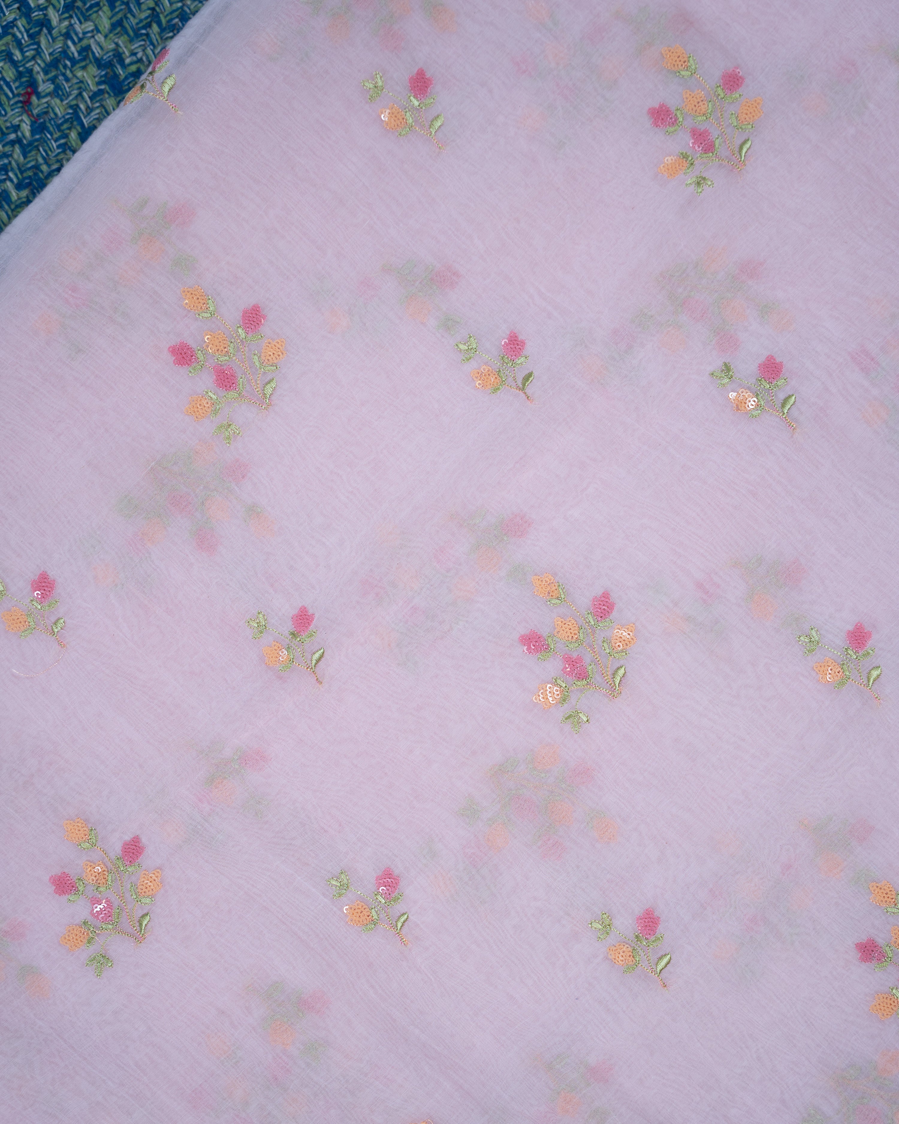 Load image into Gallery viewer, Mul Chanderi Fabric-2713
