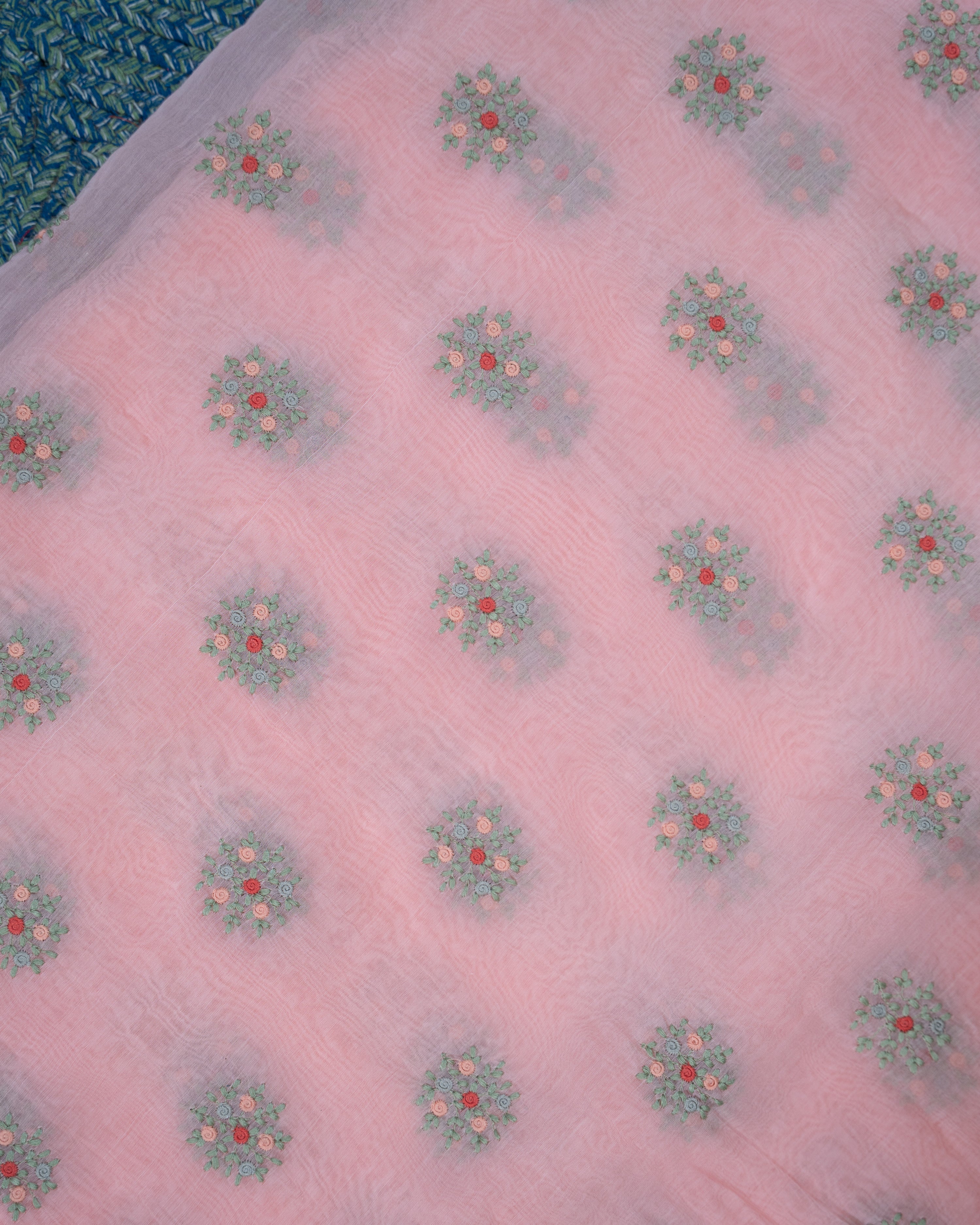 Load image into Gallery viewer, Mul Chanderi Fabric-7012
