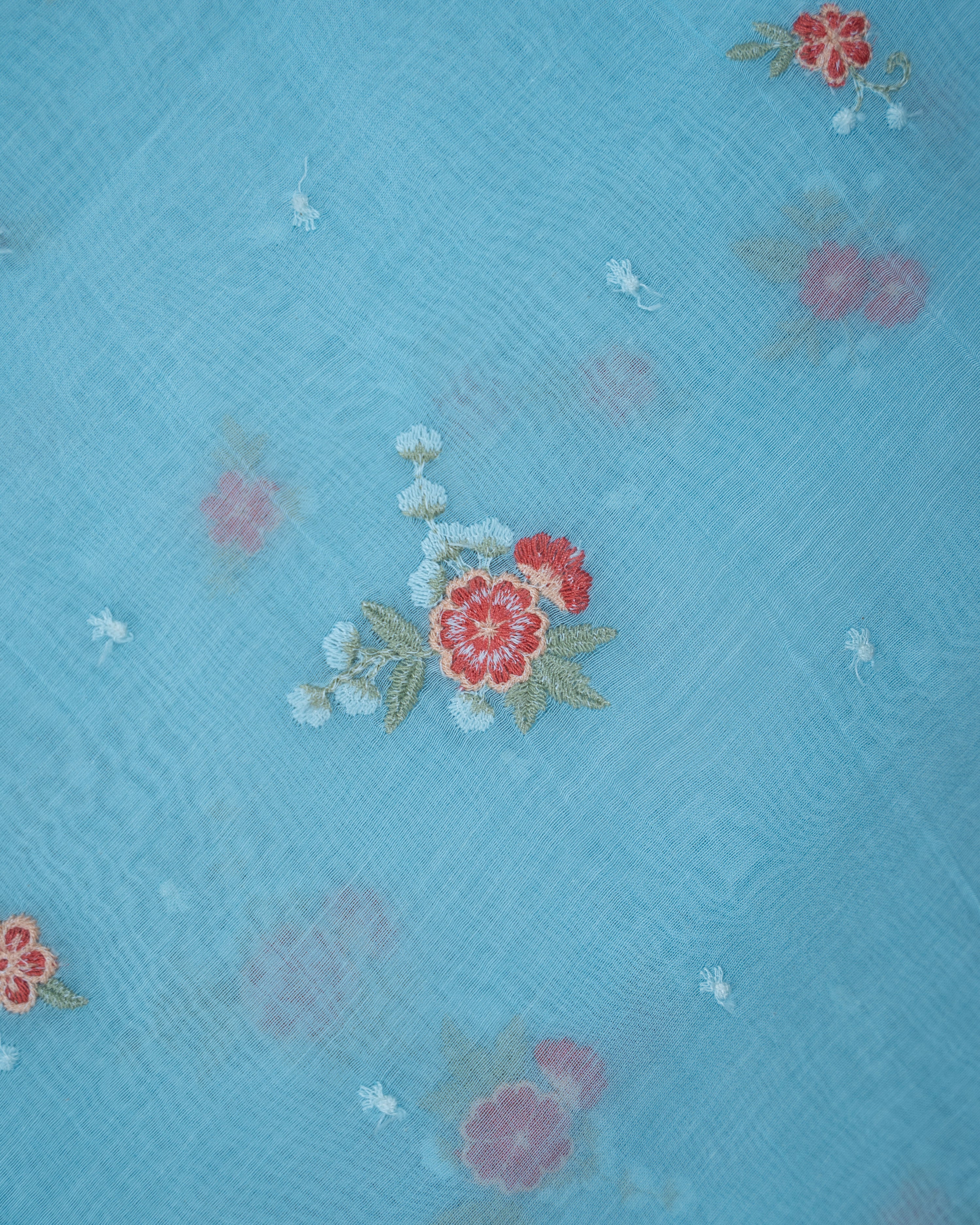 Load image into Gallery viewer, Mul Chanderi Fabric-6753
