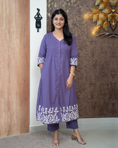 Pure Cotton suit- 4338