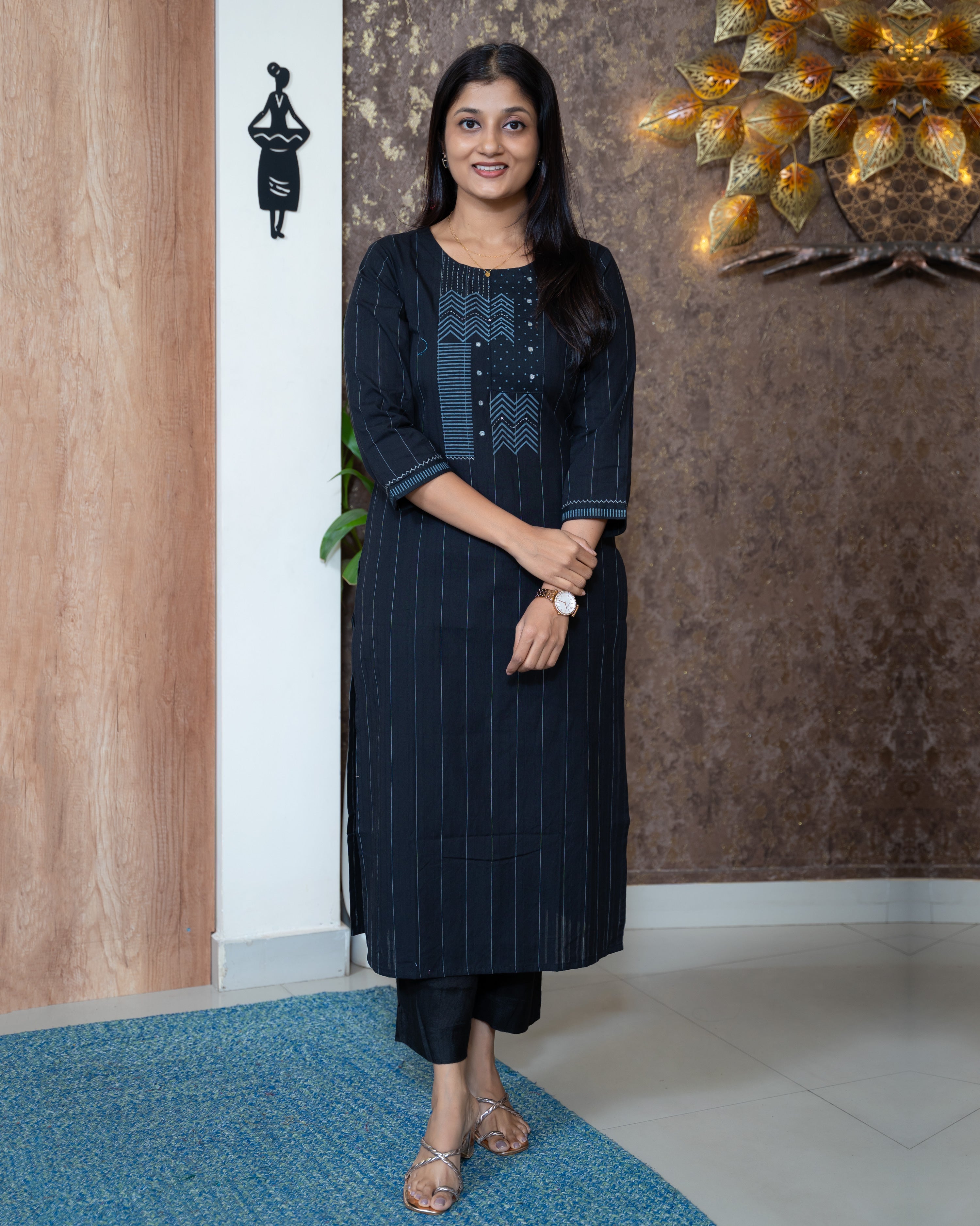 Load image into Gallery viewer, Cotton Kurti-8545
