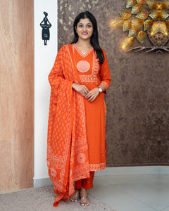 Pure Cotton Suit-4337