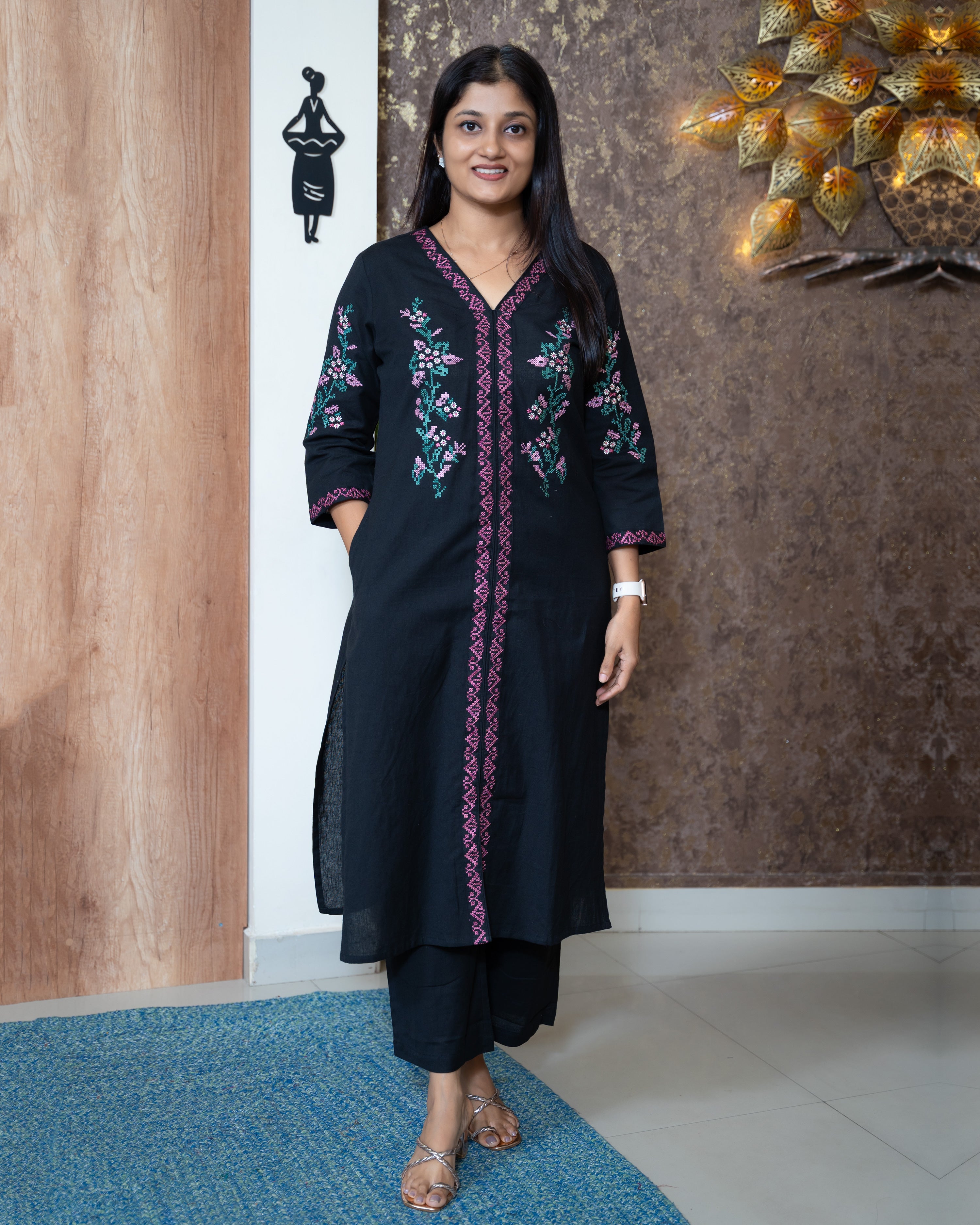 Load image into Gallery viewer, Cotton Co-Ord Set-8569
