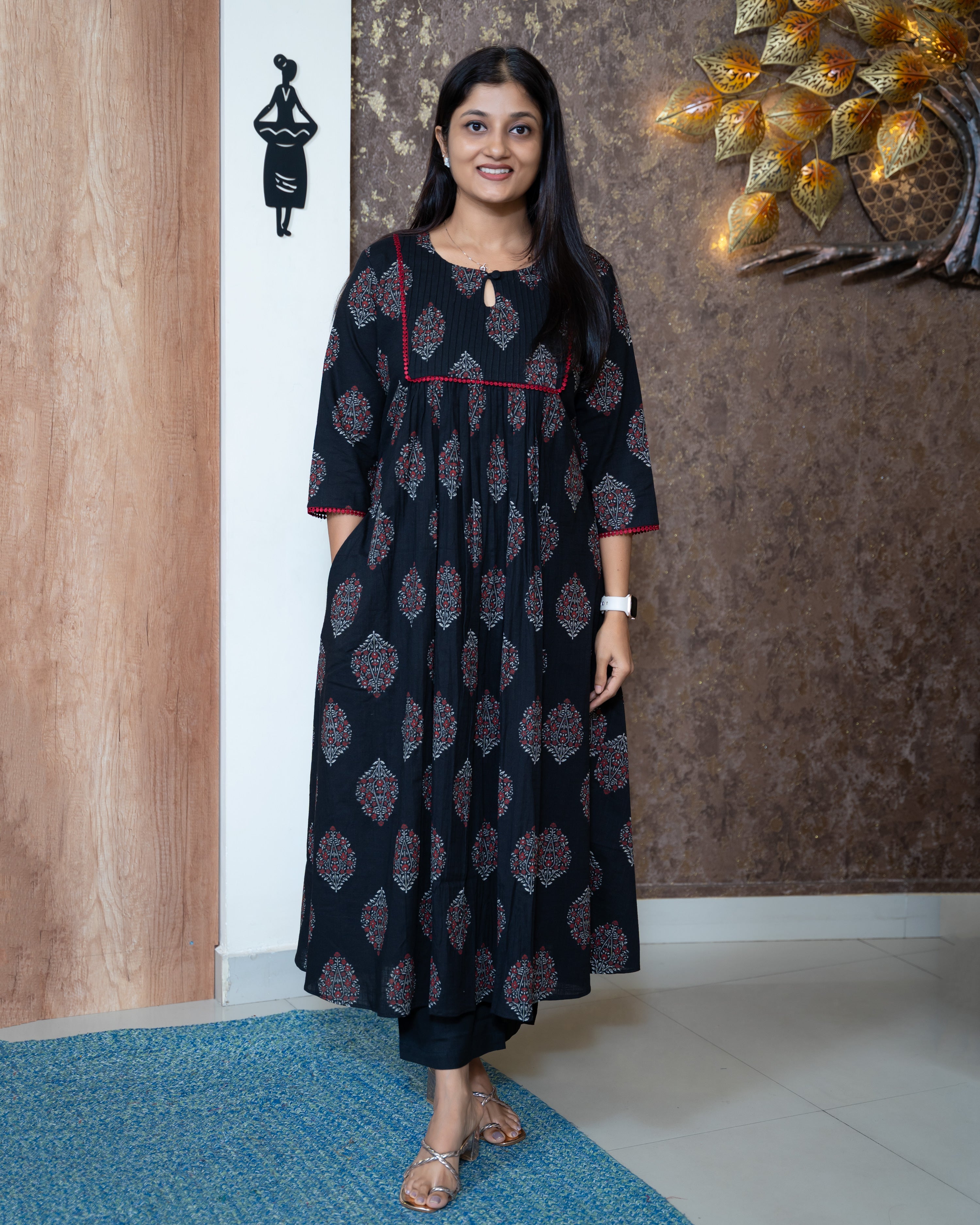 Load image into Gallery viewer, Cotton Designer Kurti(Pre-Order)-1145
