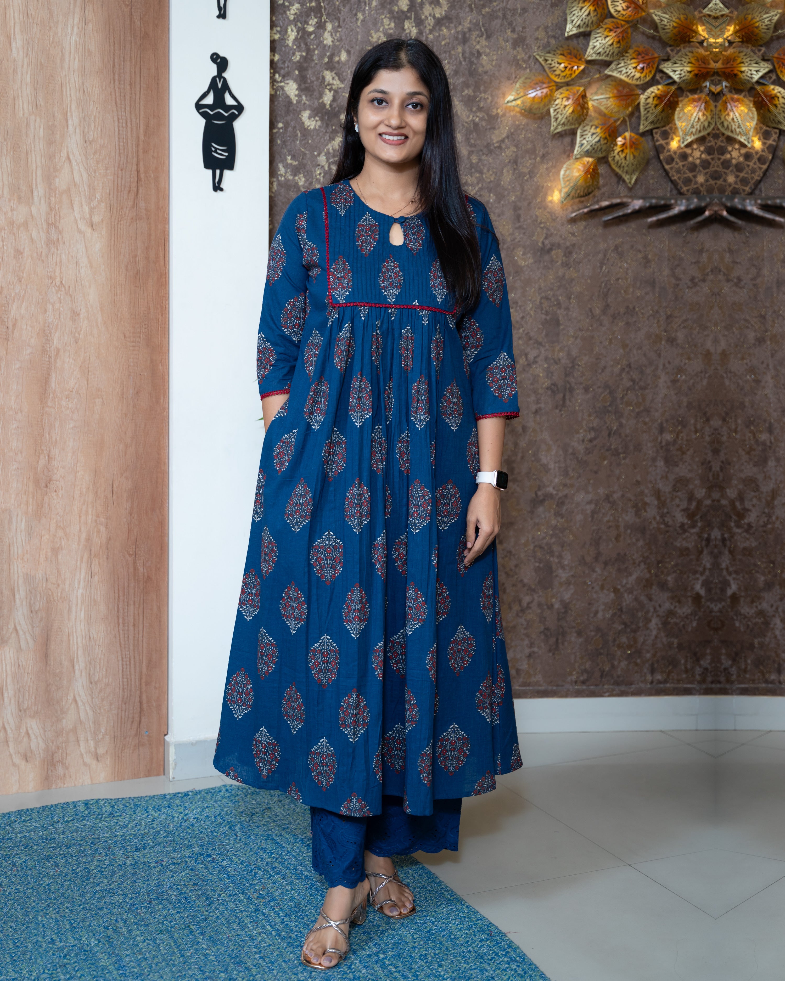 Load image into Gallery viewer, Cotton Designer Kurti(Pre-Order)-1145

