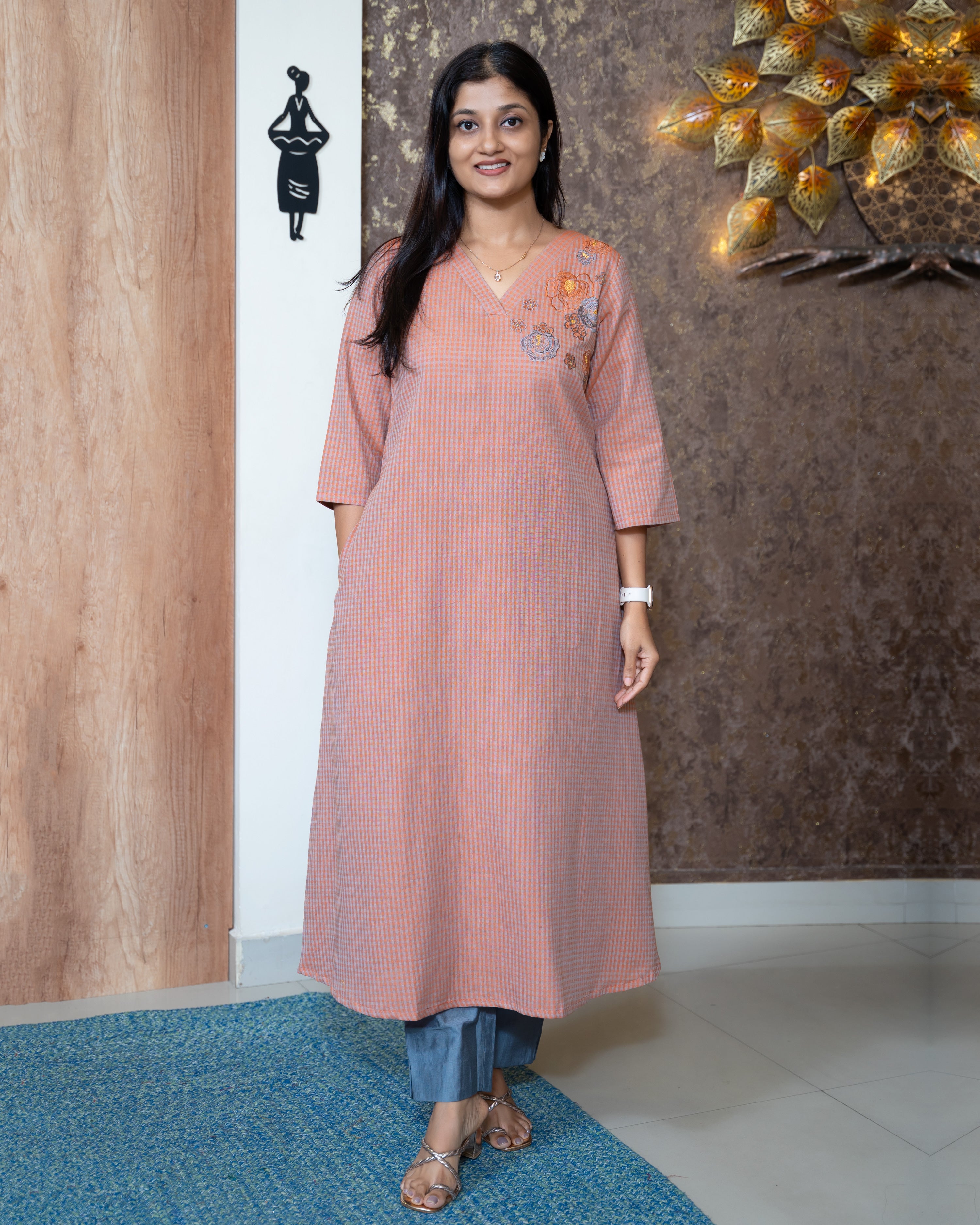 Load image into Gallery viewer, Cotton Designer Kurti(Pre-Order)-1150
